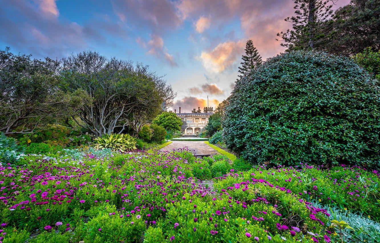 1332x850 Wallpaper nature, the building, garden, Sydney, Government