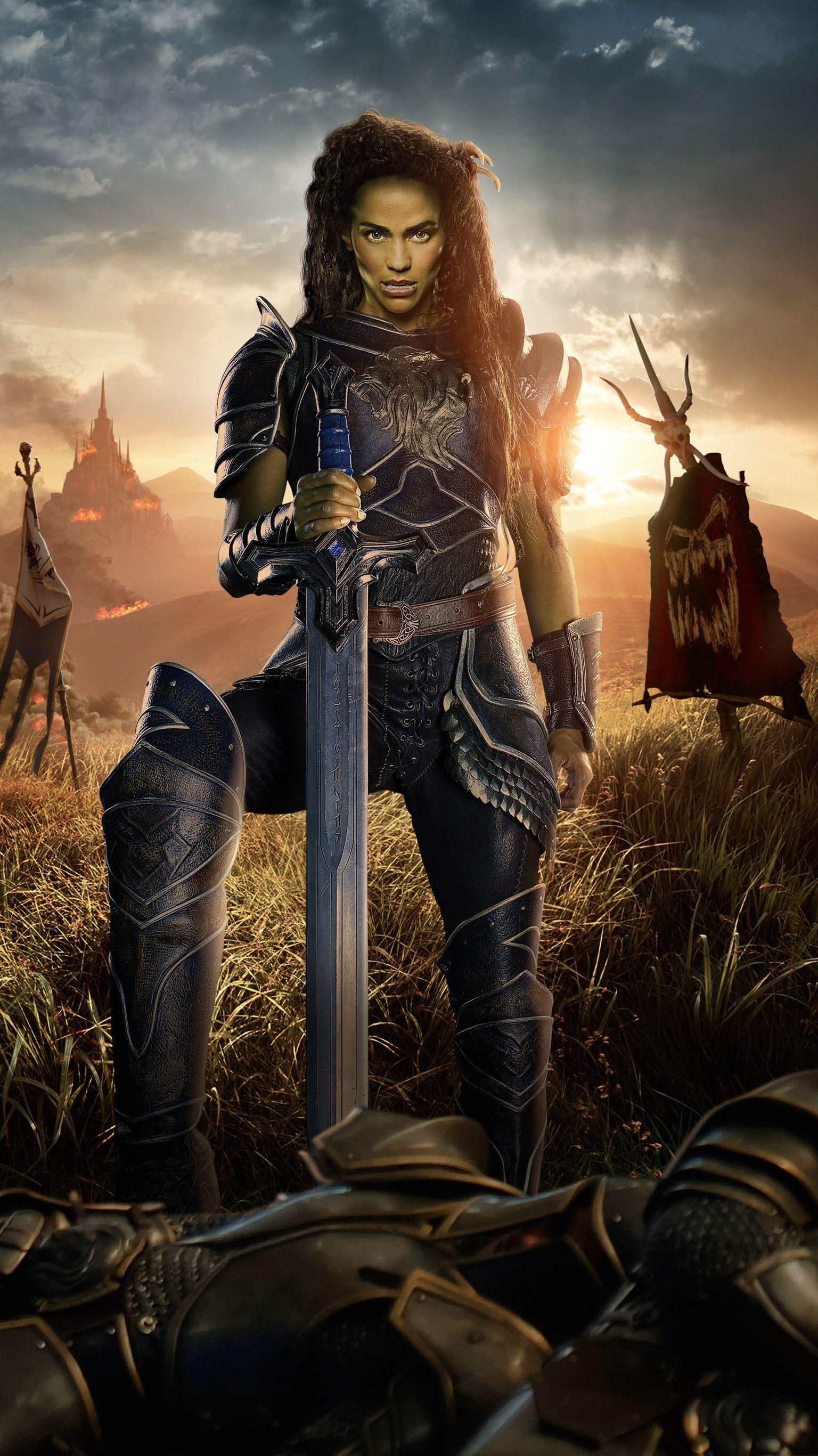 1536x2733 Warcraft (2016) Phone Wallpaper. RPG Characters in 2019