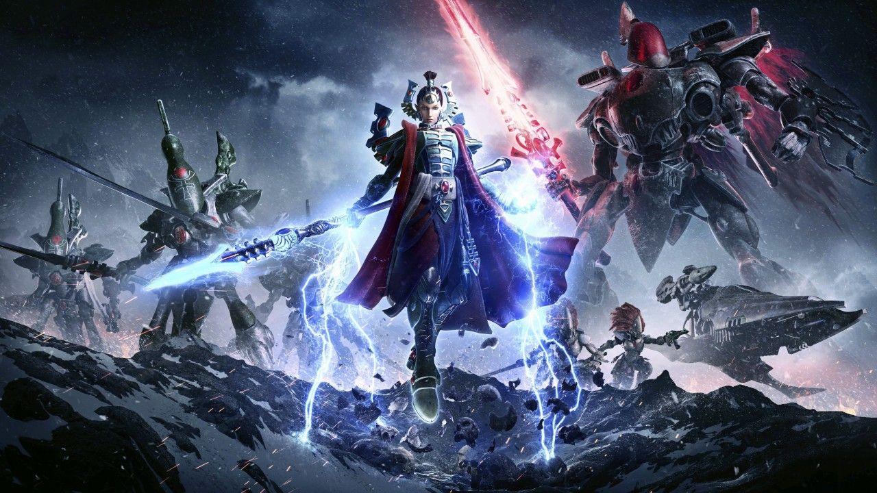 1280x720 Wallpaper Eldar faction, Macha, Warhammer 40K, Dawn of War 3