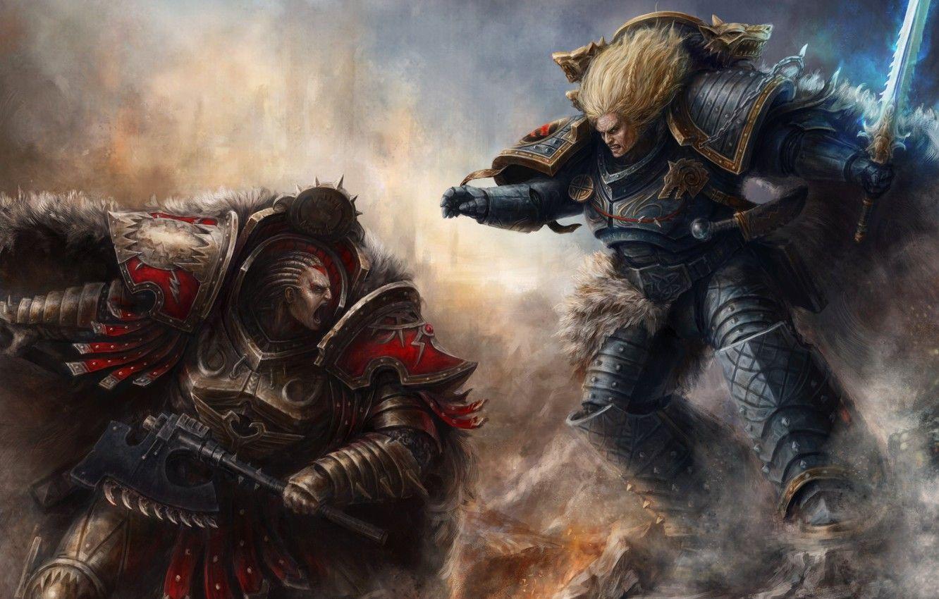 1332x850 Wallpaper Warhammer Leman Russ, Warhammer 40k
