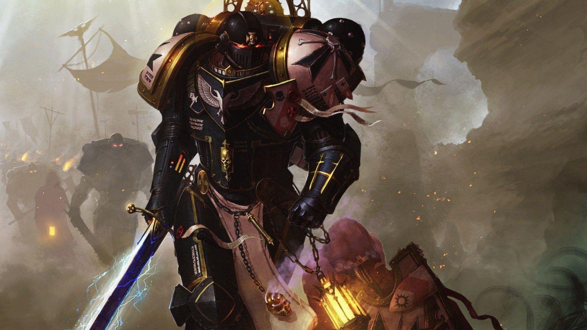 1920x1080 Black Templars Warhammer Wallpaper [1920x1080]