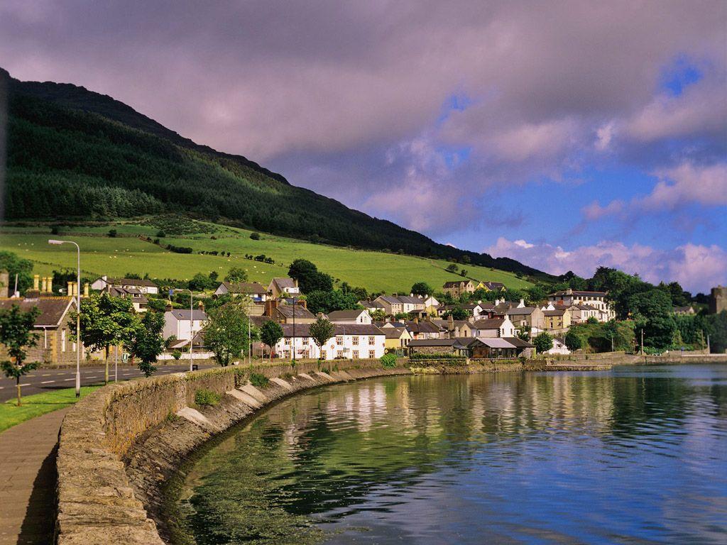 1024x768 All About The Famous Places: Ireland Landscape Wallpaper
