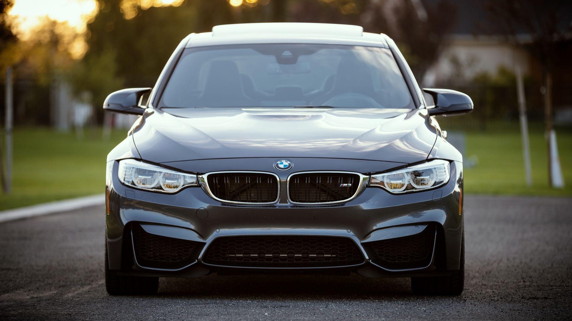 1920x1080 Download wallpaper 1920x1080 bmw, front view, car full HD