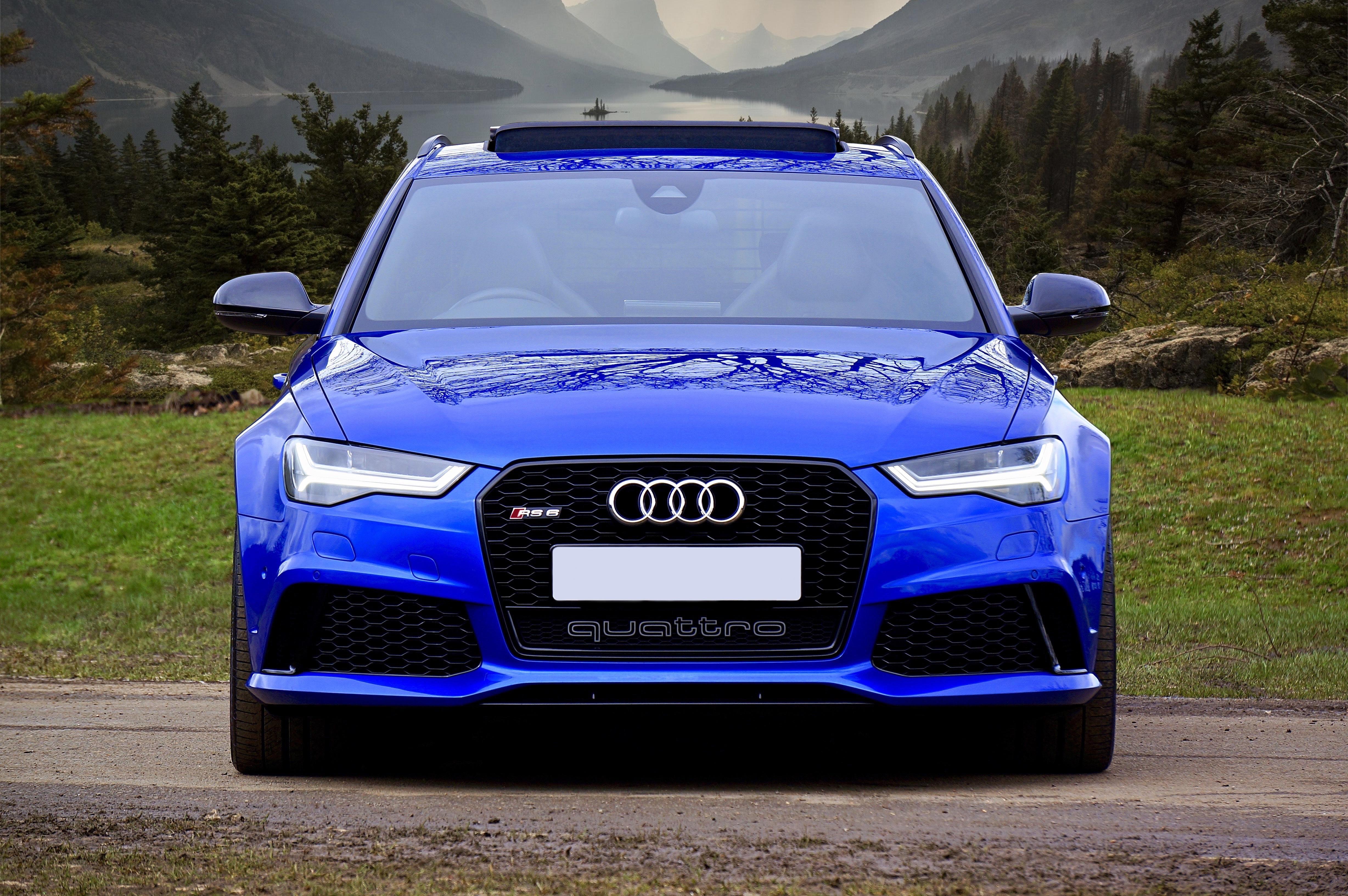 4912x3264 wallpaper audi rs audi, car, blue, front view HD