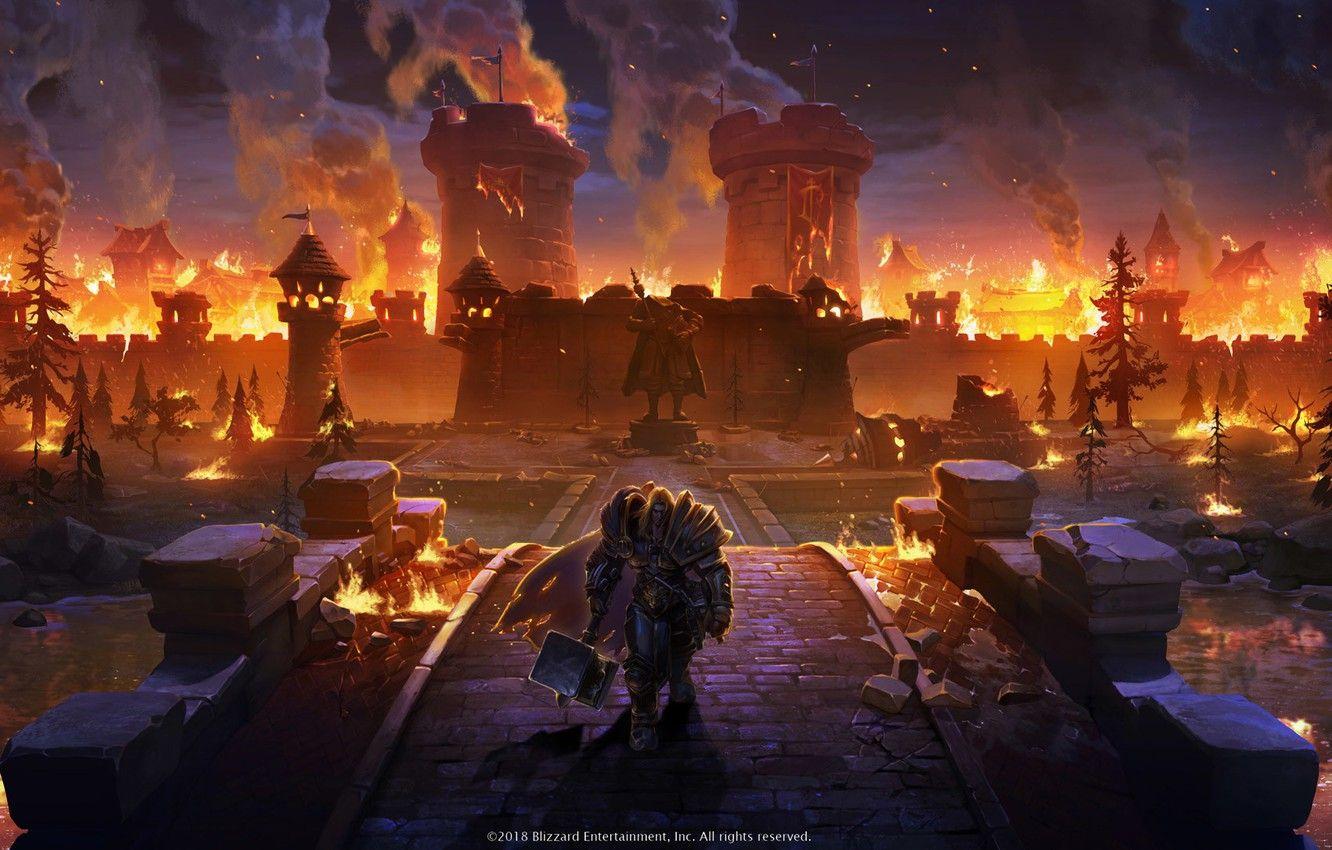 1332x850 Wallpaper The game, Warcraft, Blizzard, Art, Art, Paladin