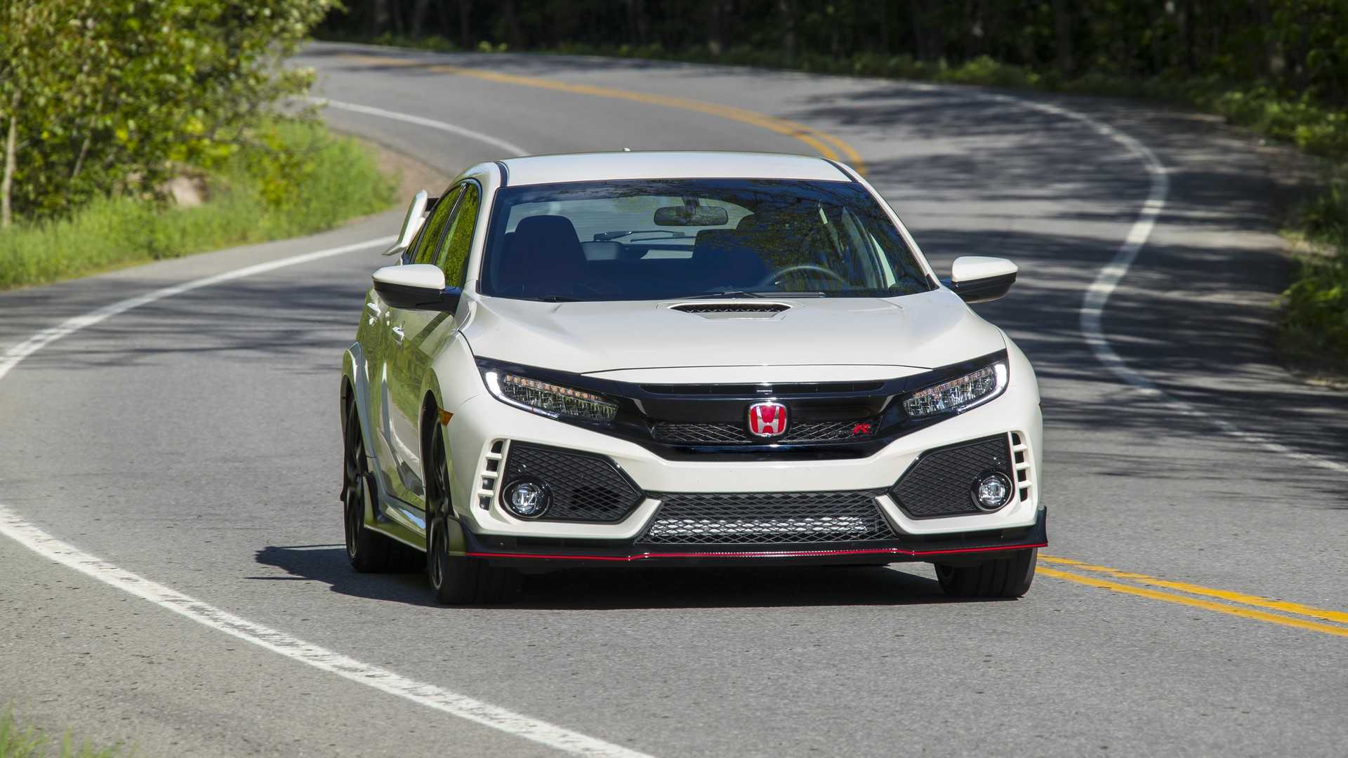 1920x1080 Honda Civic Type R (Color: White Orchid Pearl) Front