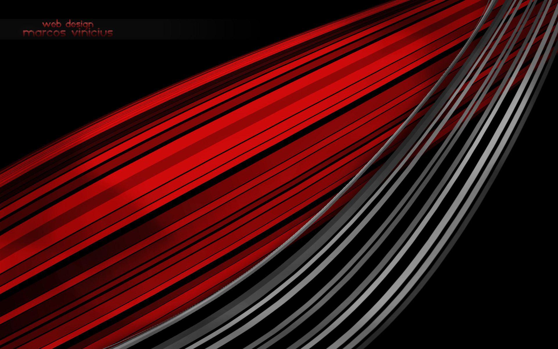 1920x1200 HD Red Abstract Wallpaper