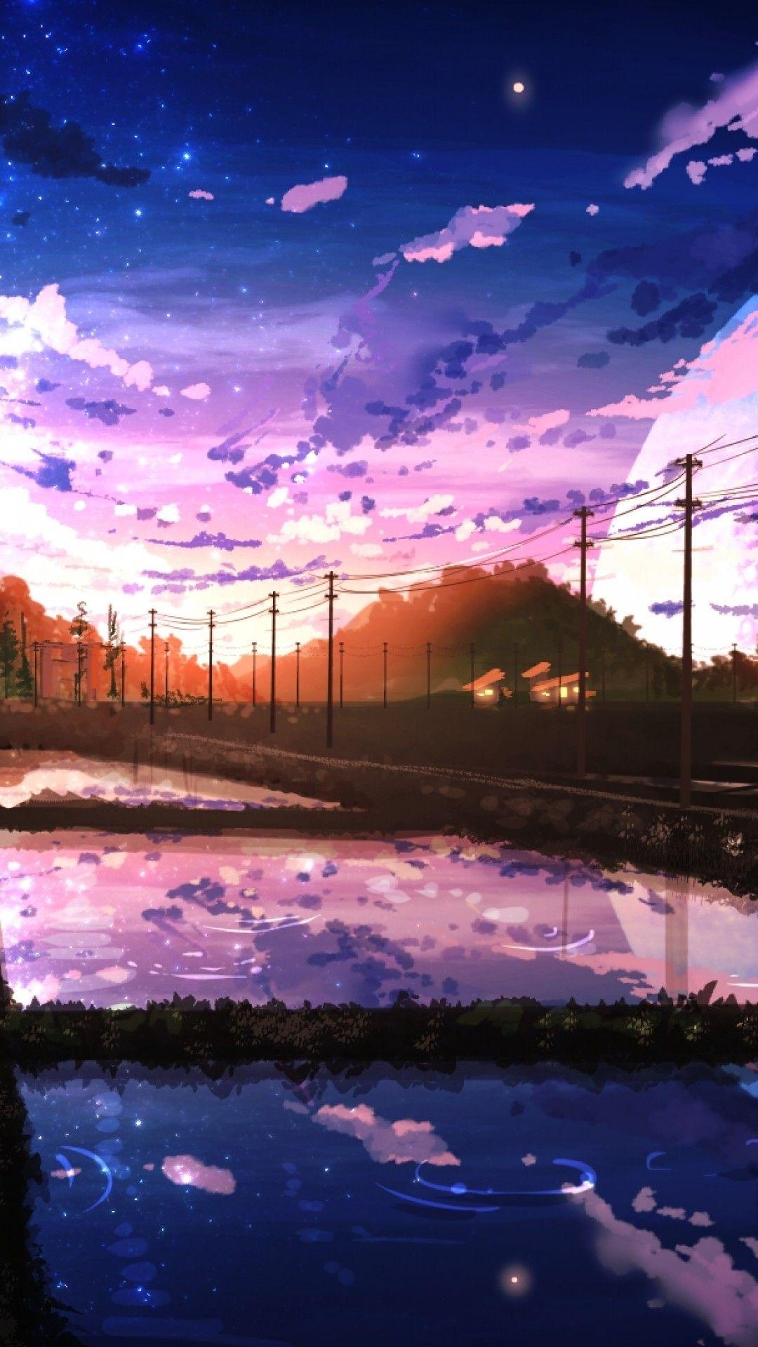 Anime Landscape Phone Wallpapers - Top Free Anime Landscape Phone