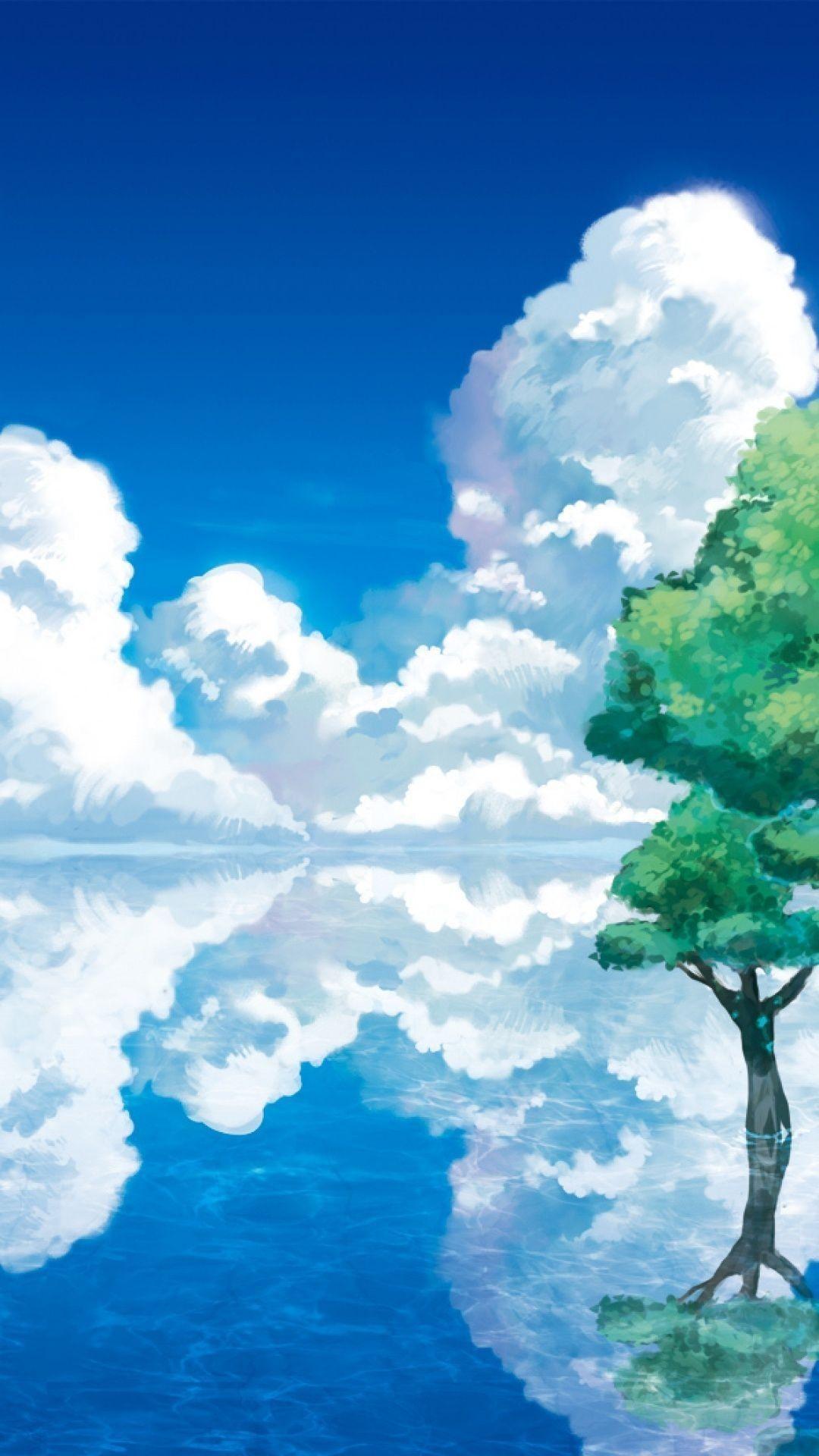 Paysage  Landscape wallpaper Scenery wallpaper Anime scenery