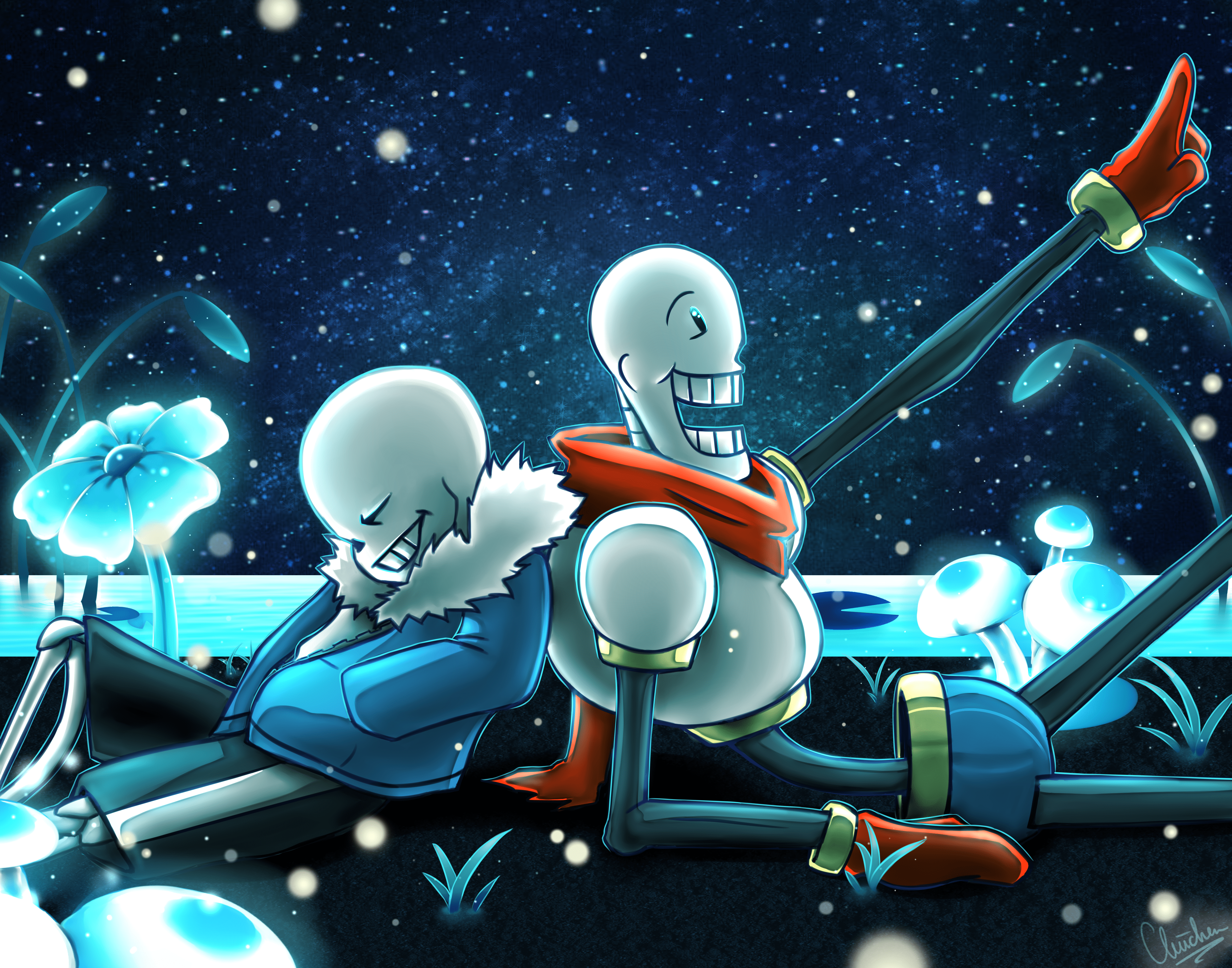 Sans And Papyrus Wallpapers Top Free Sans And Papyrus Backgrounds Wallpaperaccess