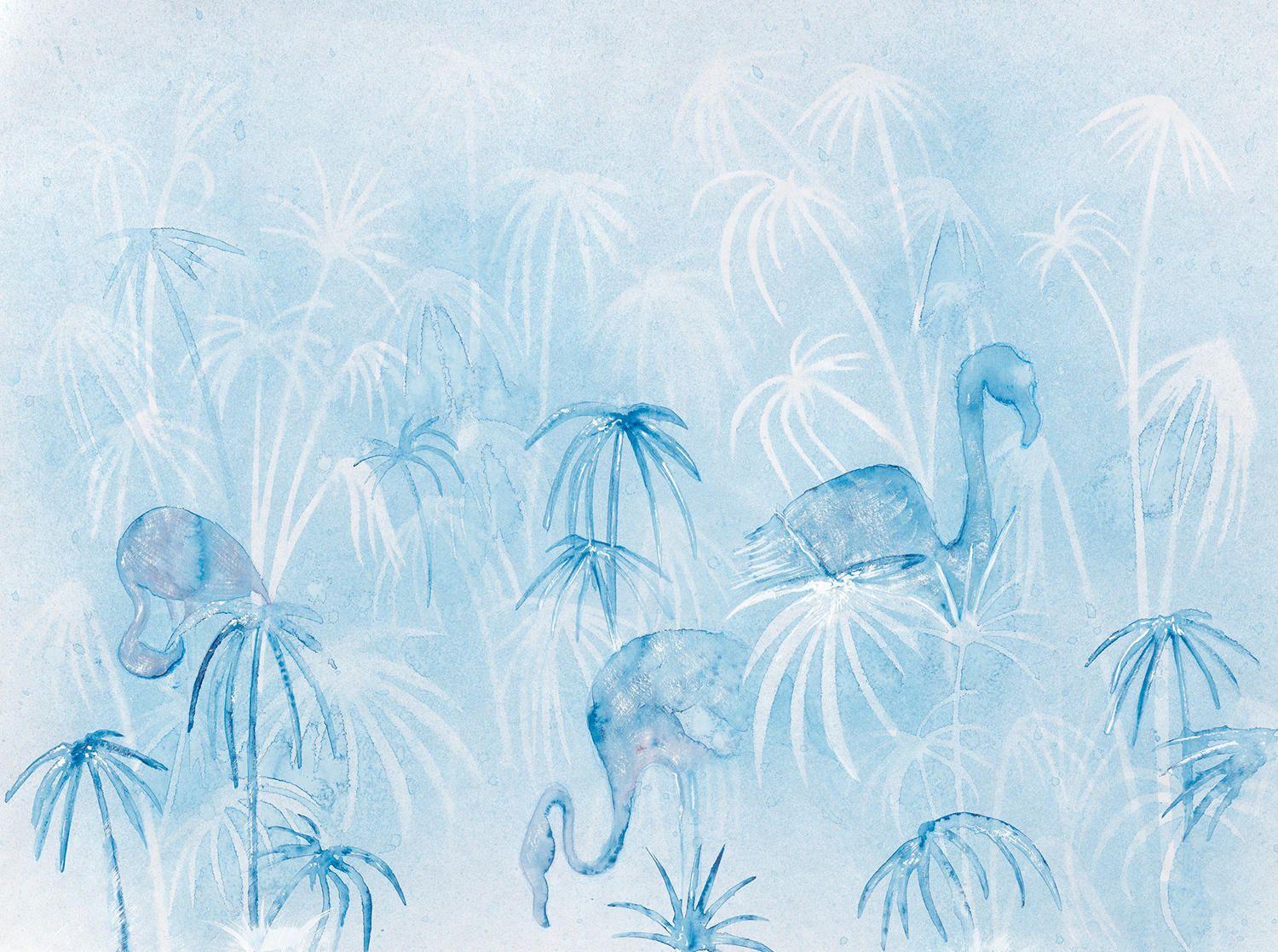 1500x1118 PAPYRUS AND LIGHT coverings / wallpaper