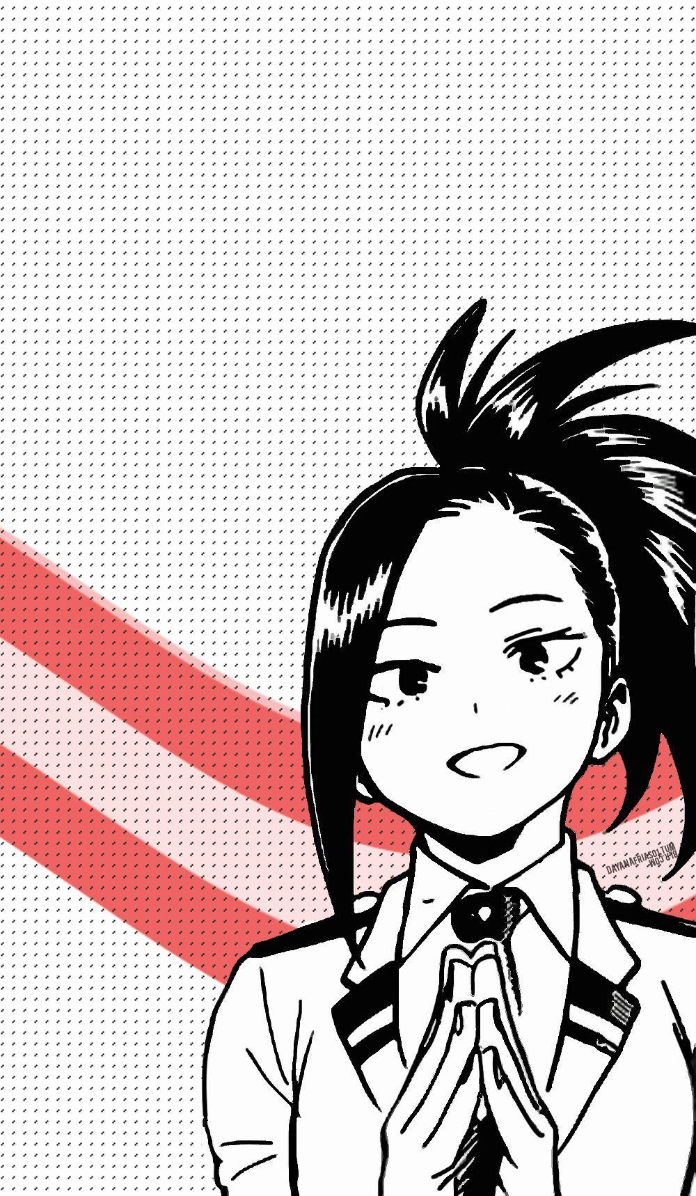 lockscreen momo yaoyorozu aesthetic HD phone wallpaper  Pxfuel