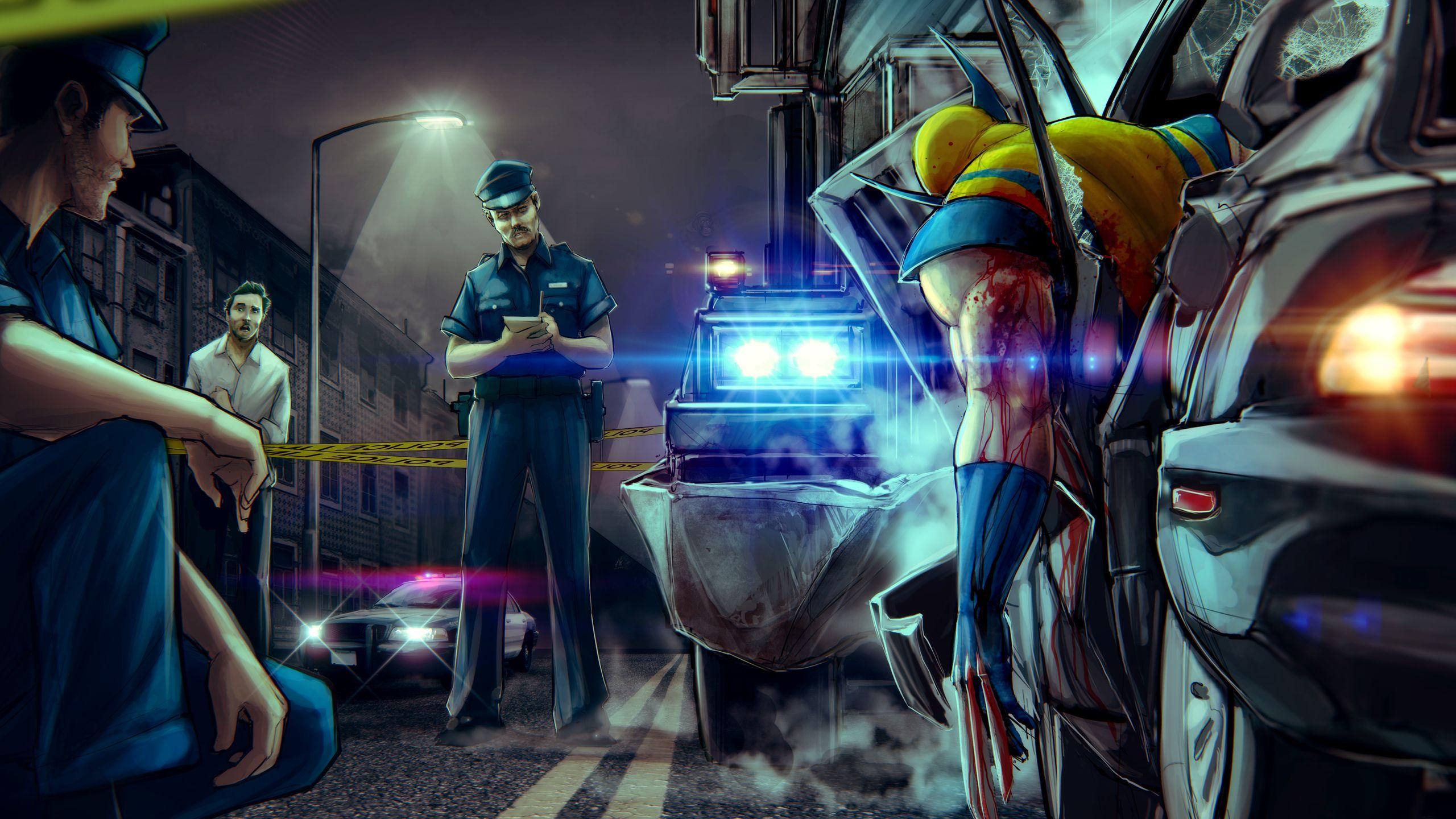 2560x1440 Drunk Wolverine 1440P Resolution HD 4k Wallpaper