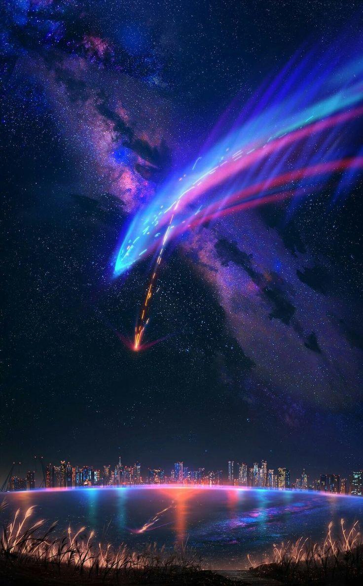 736x1189 Free Anime Fantasy Landscape Image at Cool Monodomo