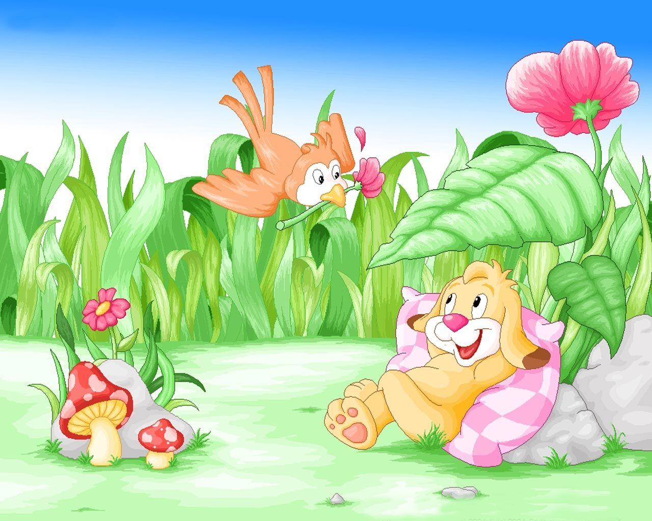 1280x1024 Cartoon Wallpaper