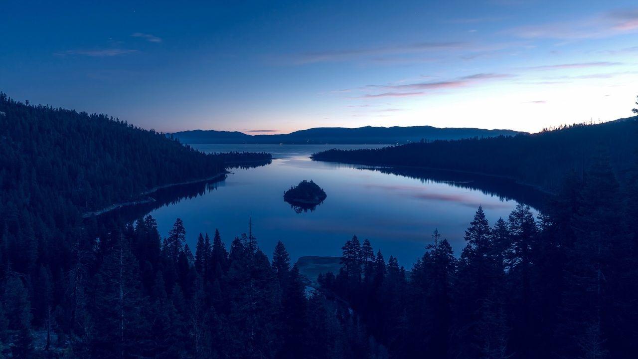 1280x720 California Lake Tahoe 720P Wallpaper, HD Nature 4K
