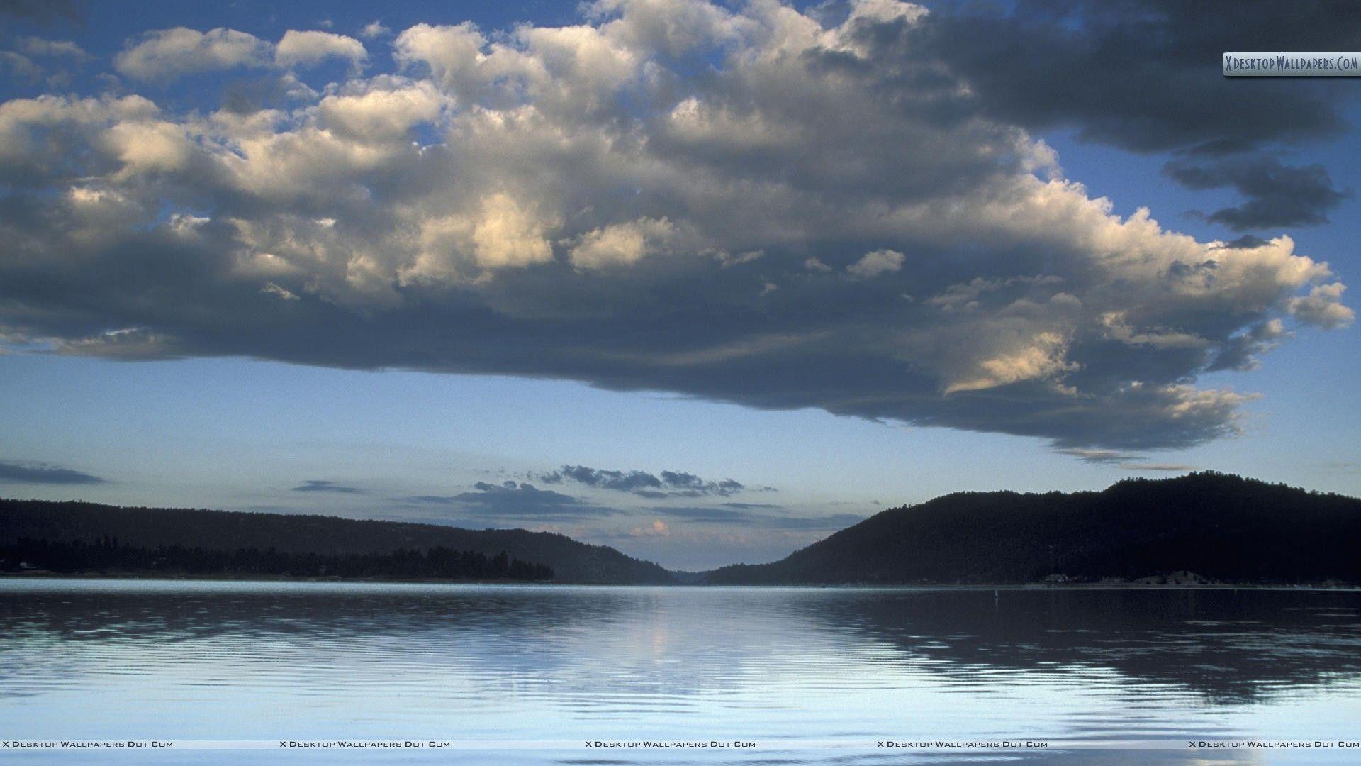 1920x1080 Big Bear Lake at Dawn, San Bernardino County, California