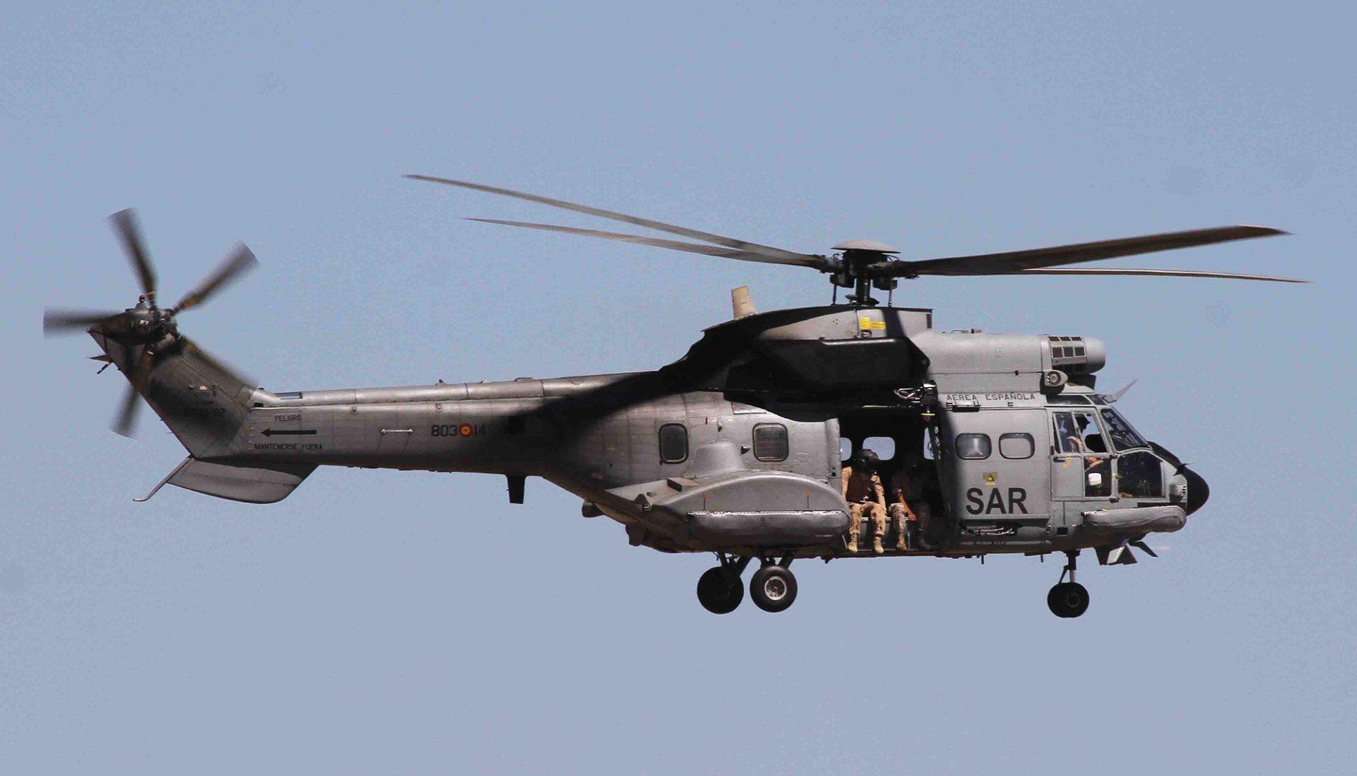 Hình nền máy bay trực thăng quân sự Super Puma 1920x1099 Eurocopter AS332