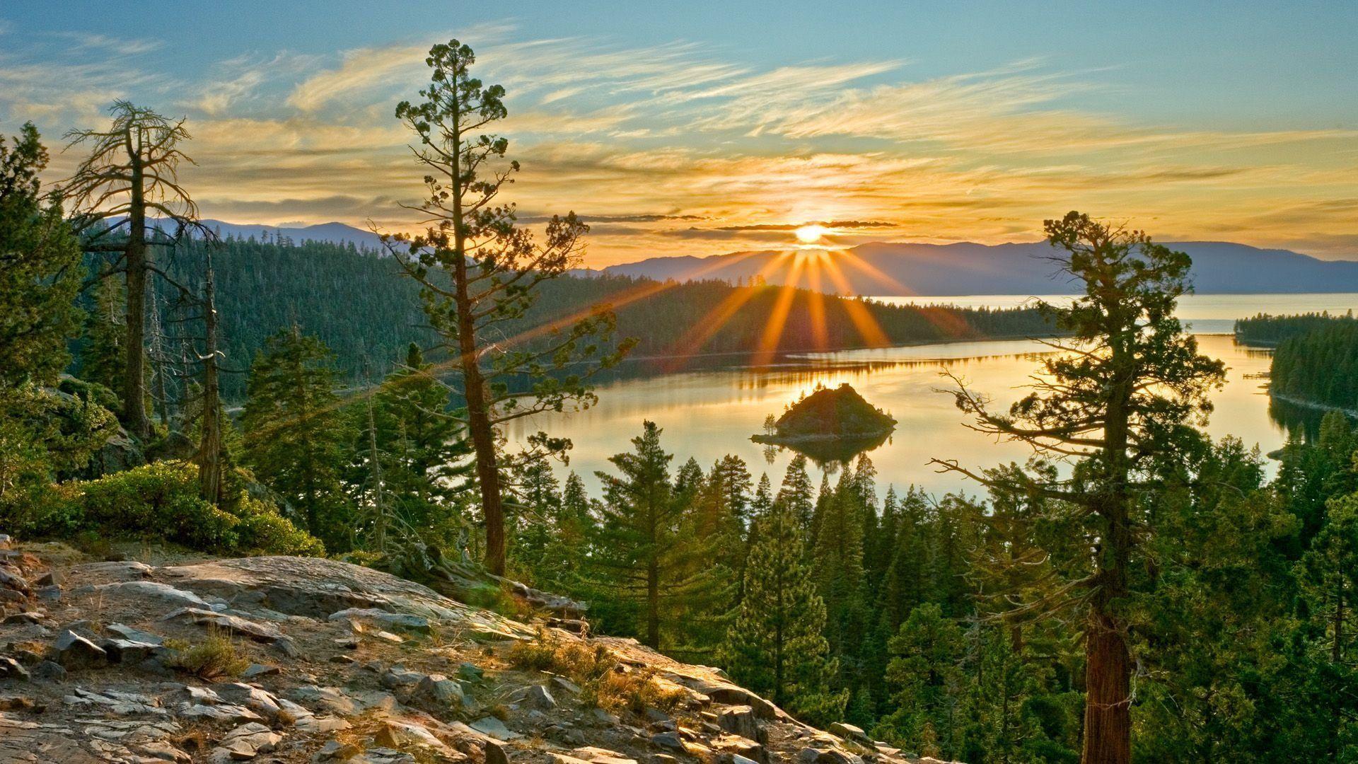 1920x1080 USA California Lake Tahoe wallpaper