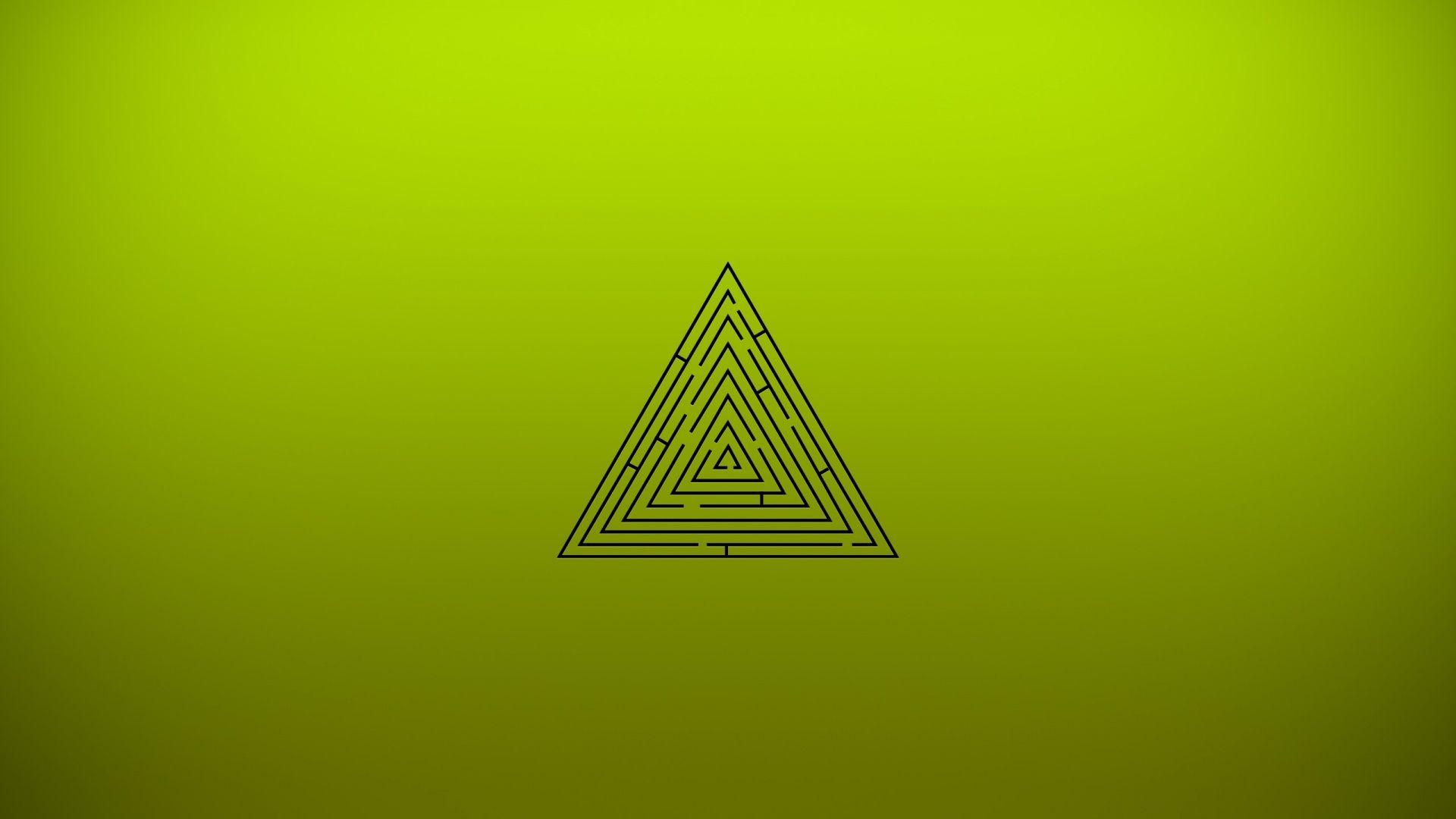 1920x1080 Digital Art Triangle Wallpaper Desktop #h788279. Art HD