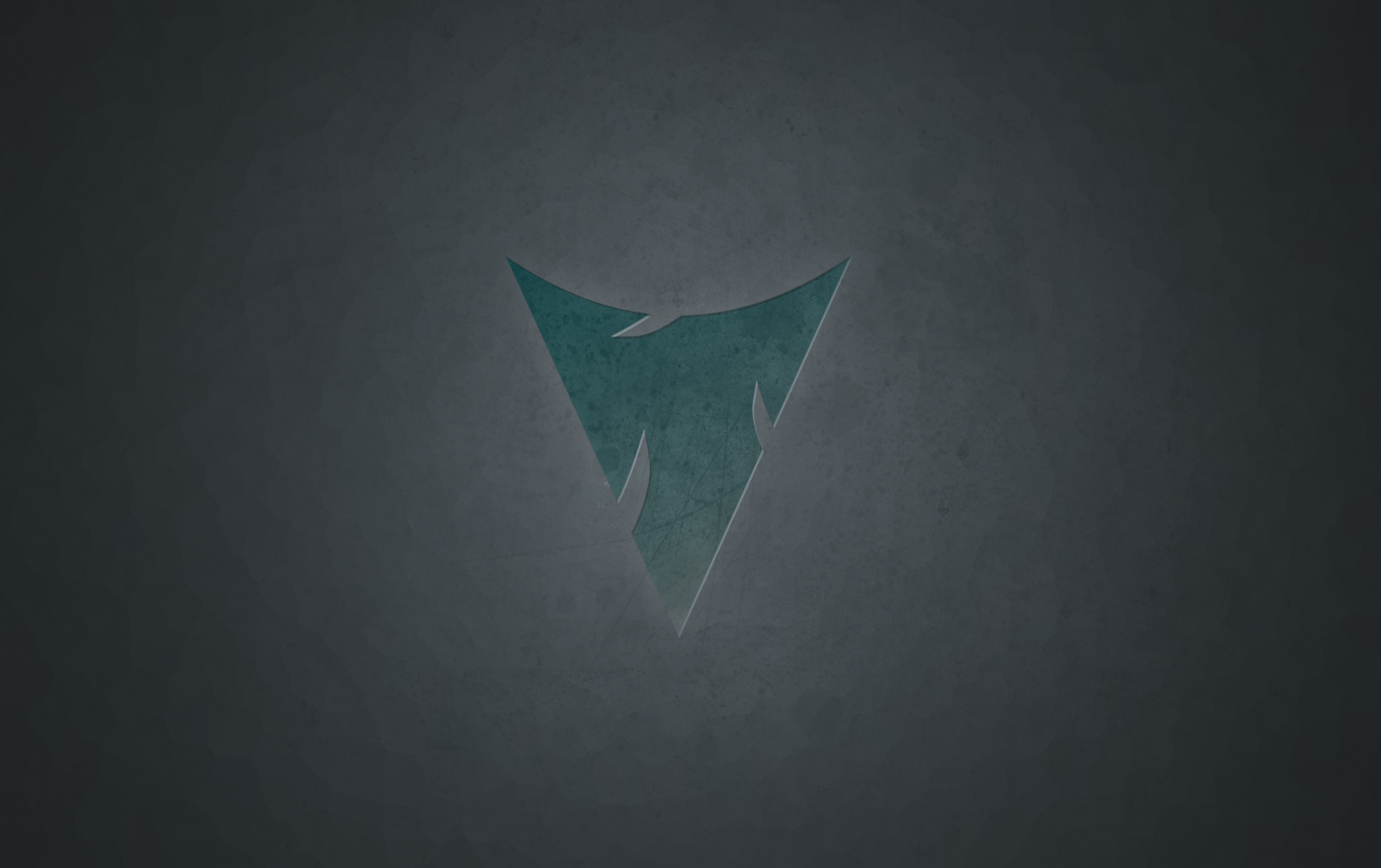 4054x2547 #Arch Linux, #minimalism, #triangle, #computer