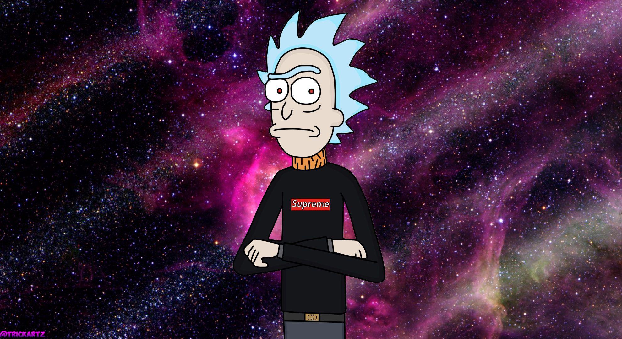 Download The Supreme Level of Rick and Morty Wallpaper  Wallpaperscom