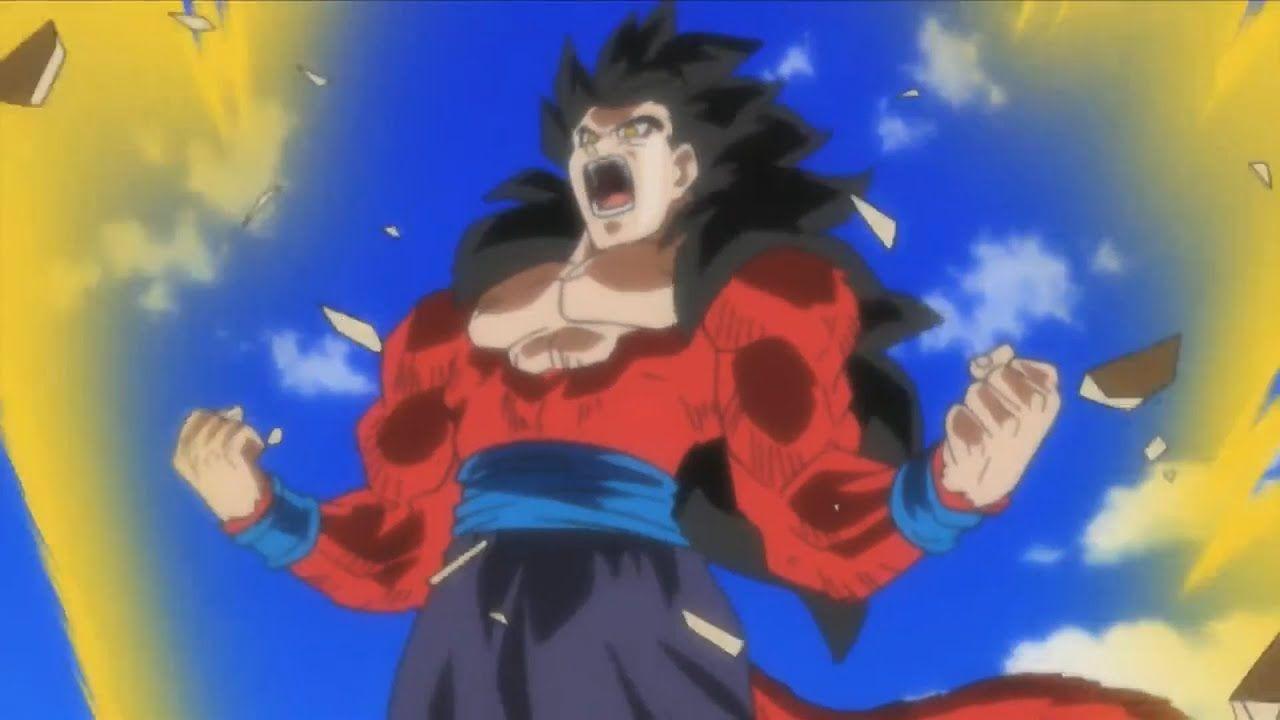 1280x720 SUPER SAIYAN 4 GOHAN (SSJ4) Transformation Anime Cutscene, Super