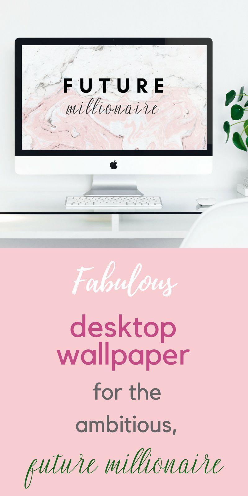 800x1600 Future Millionaire Wallpaper Background for Ambitious Women. Girl Boss Inspired. Laptop wallpaper quotes, iPhone wallpaper inspirational, Pretty wallpaper iphone
