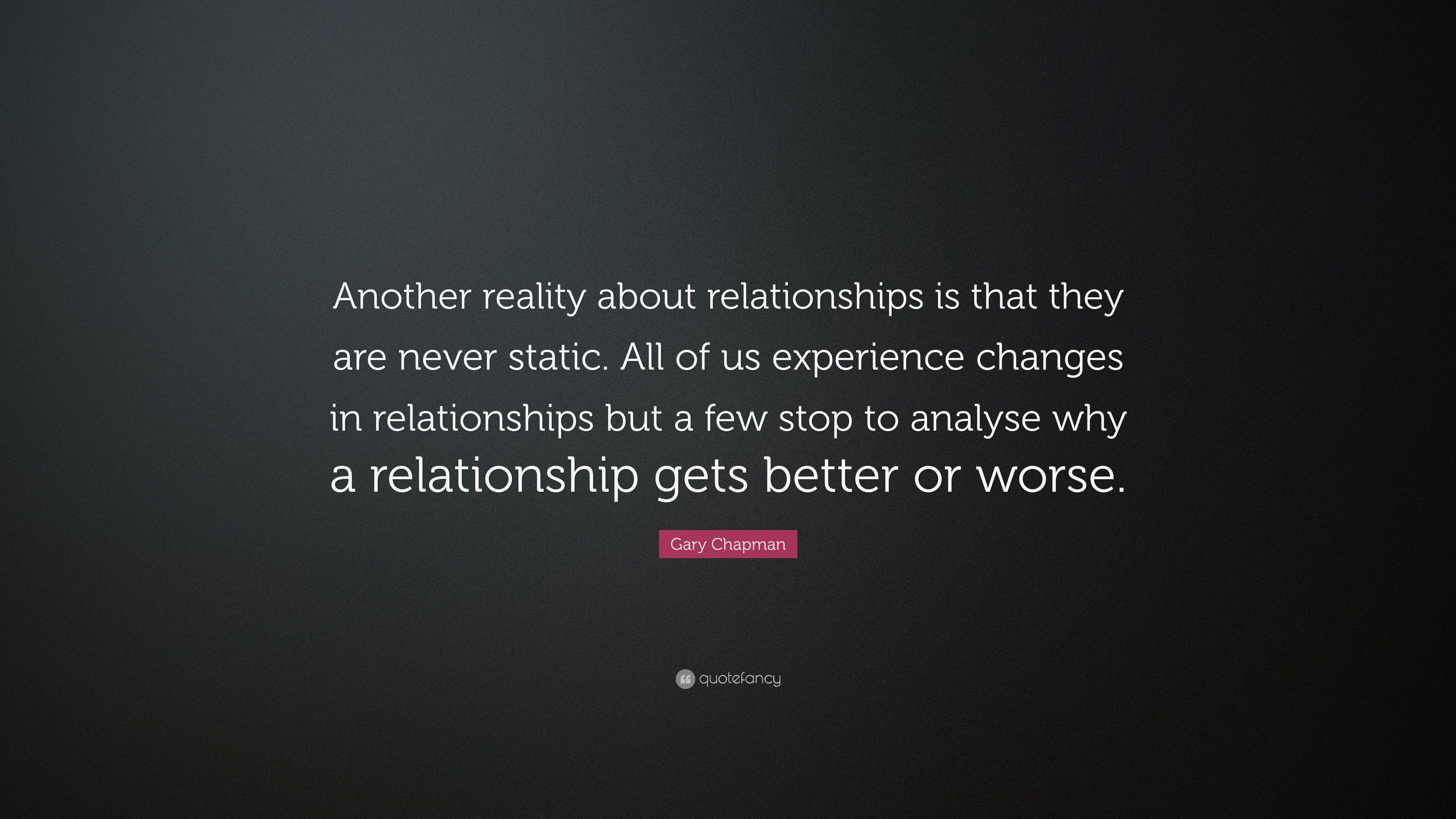 3840x2160 Gary Chapman Quote: “Another reality about relationships is