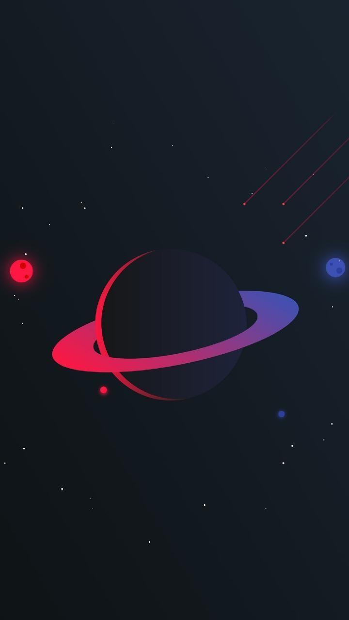 720x1280 Download Saturn Wallpaper