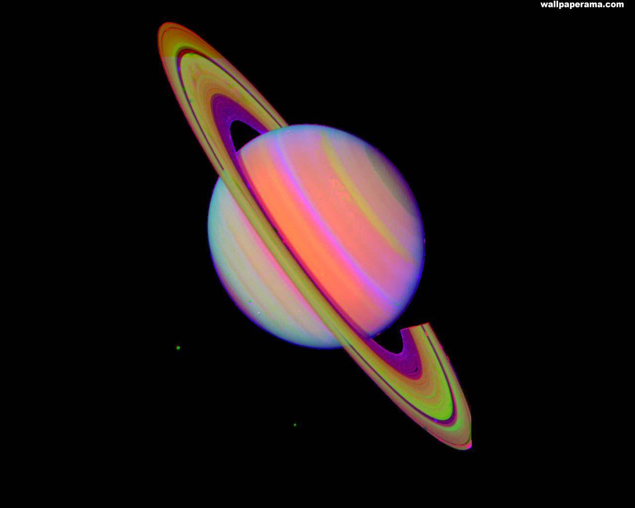 1280x1024 Infrared Saturn Wallpaper Free HD Background Image Picture