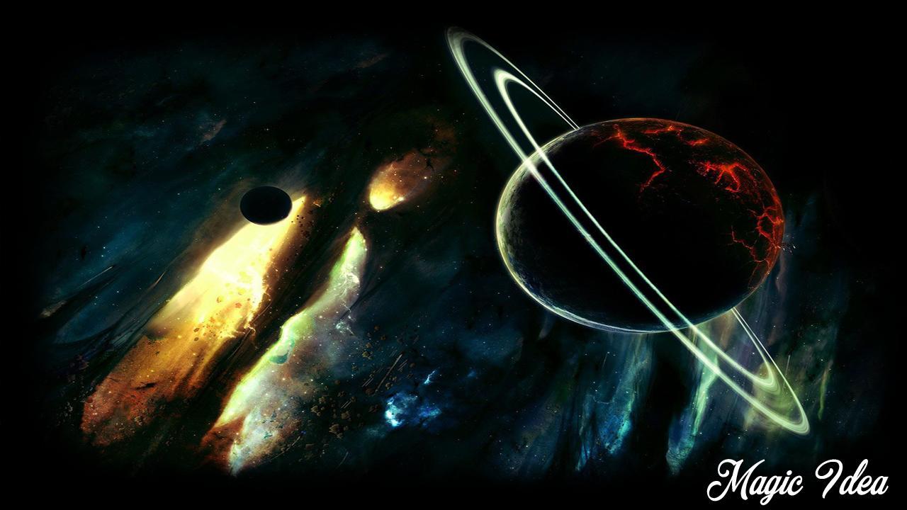 1280x720 Saturn Wallpaper for Android