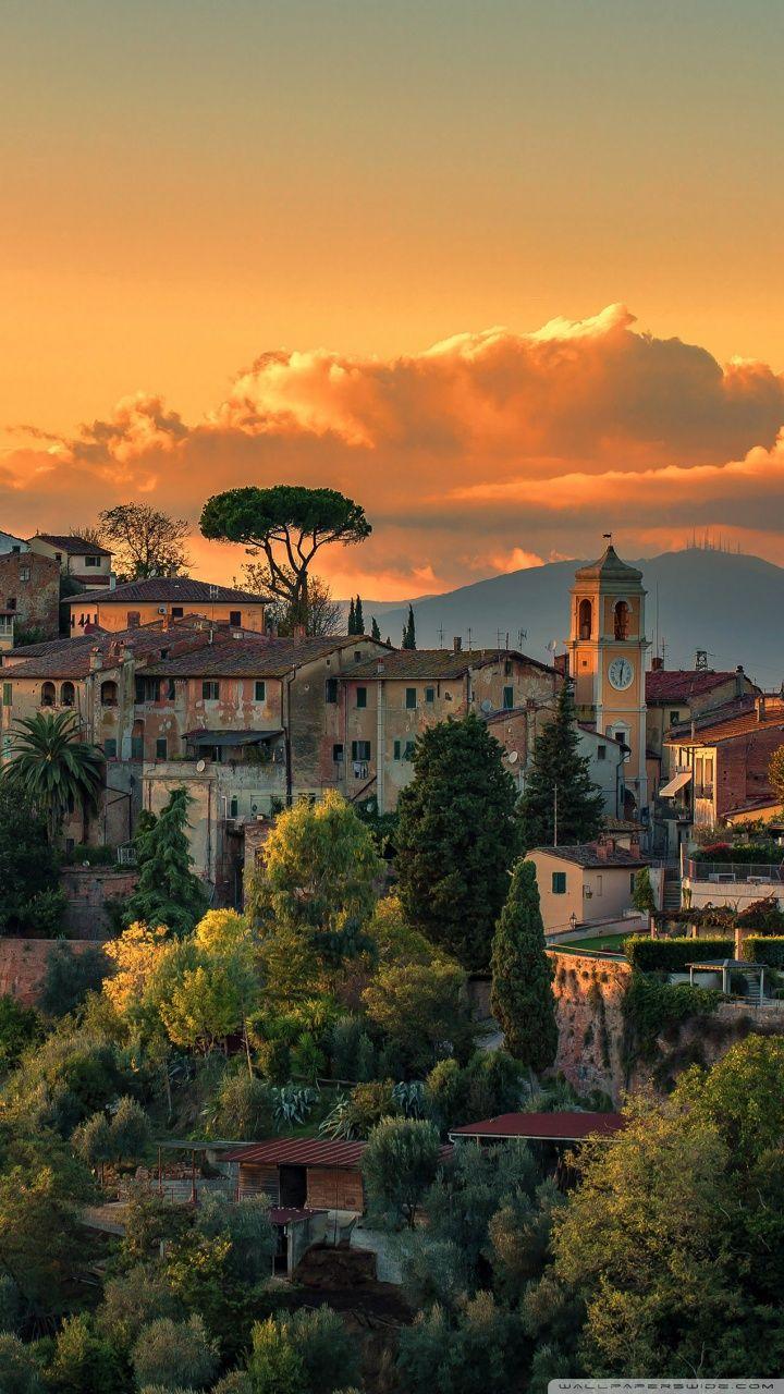 720x1280 Tuscany Italy Villages ❤ 4K HD Desktop Wallpaper for 4K