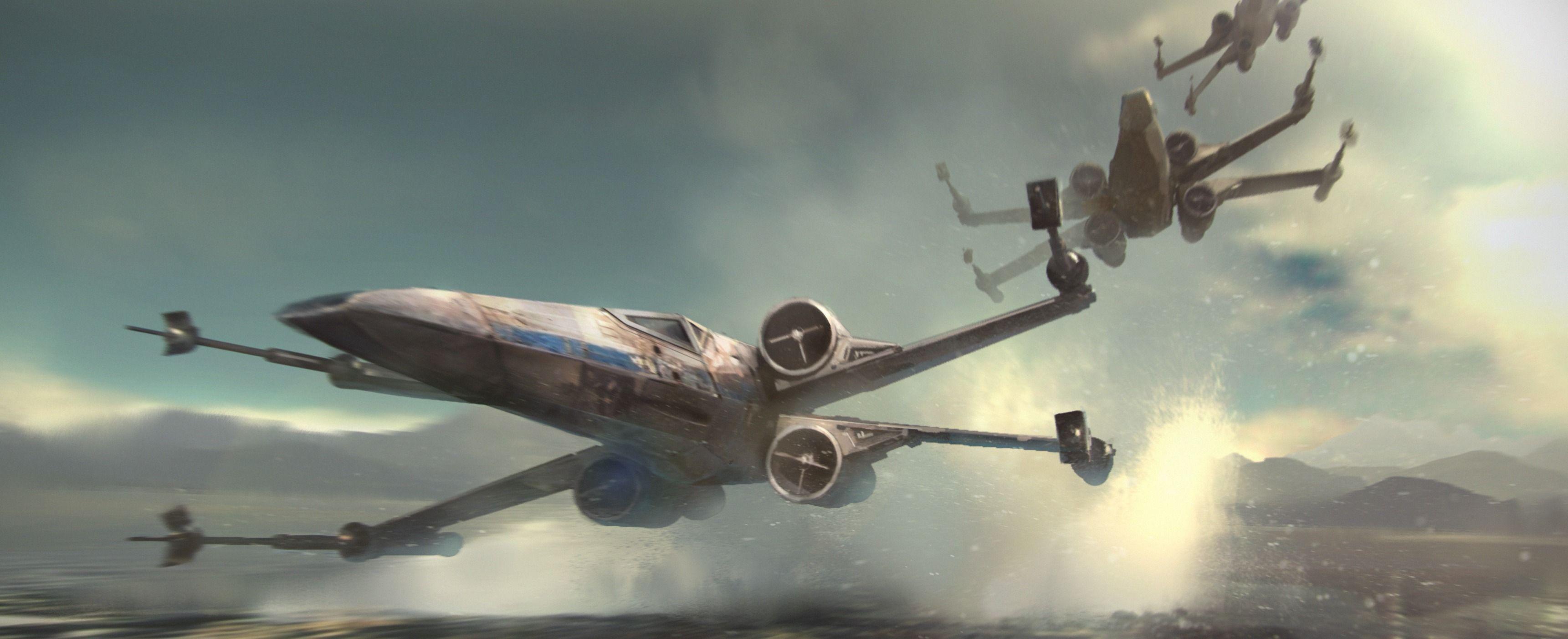 X Wing Zoom Background