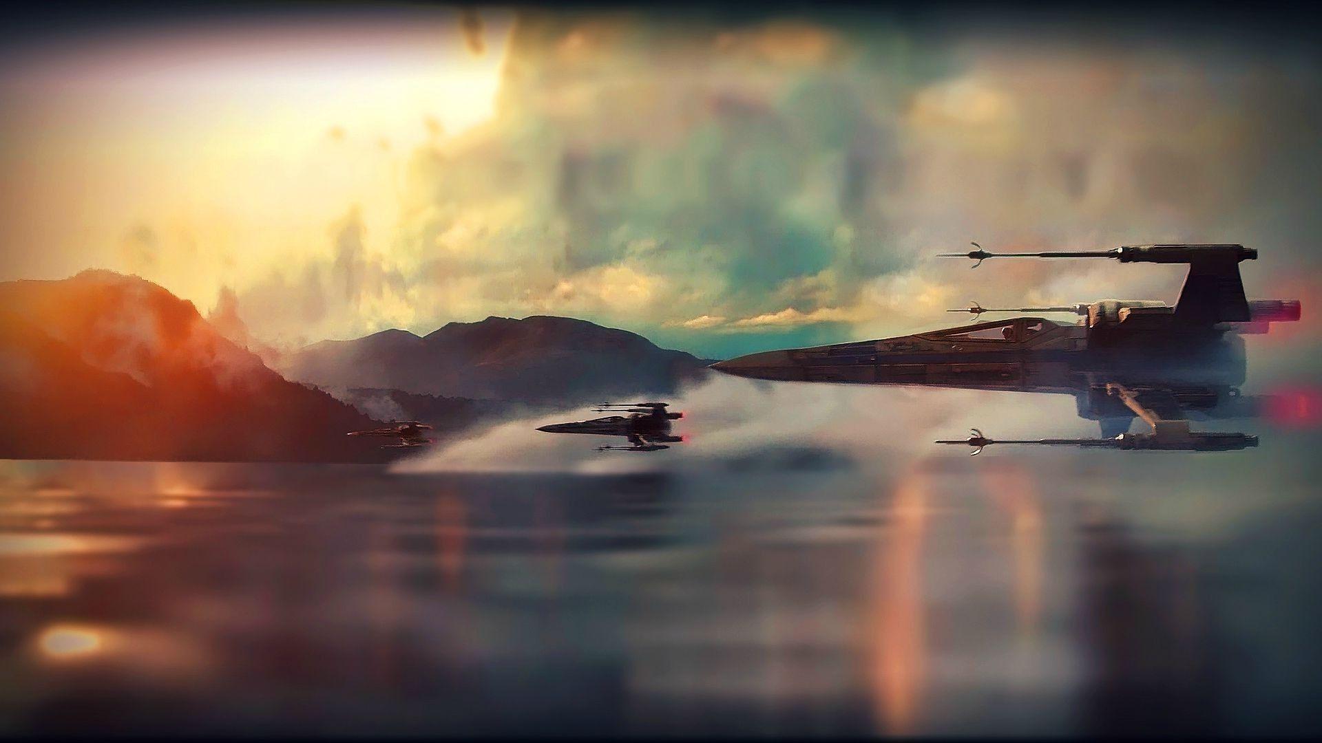 XWing Wallpaper by sandig13 on deviantART  Wings wallpaper Star wars  ships Star wars artwork