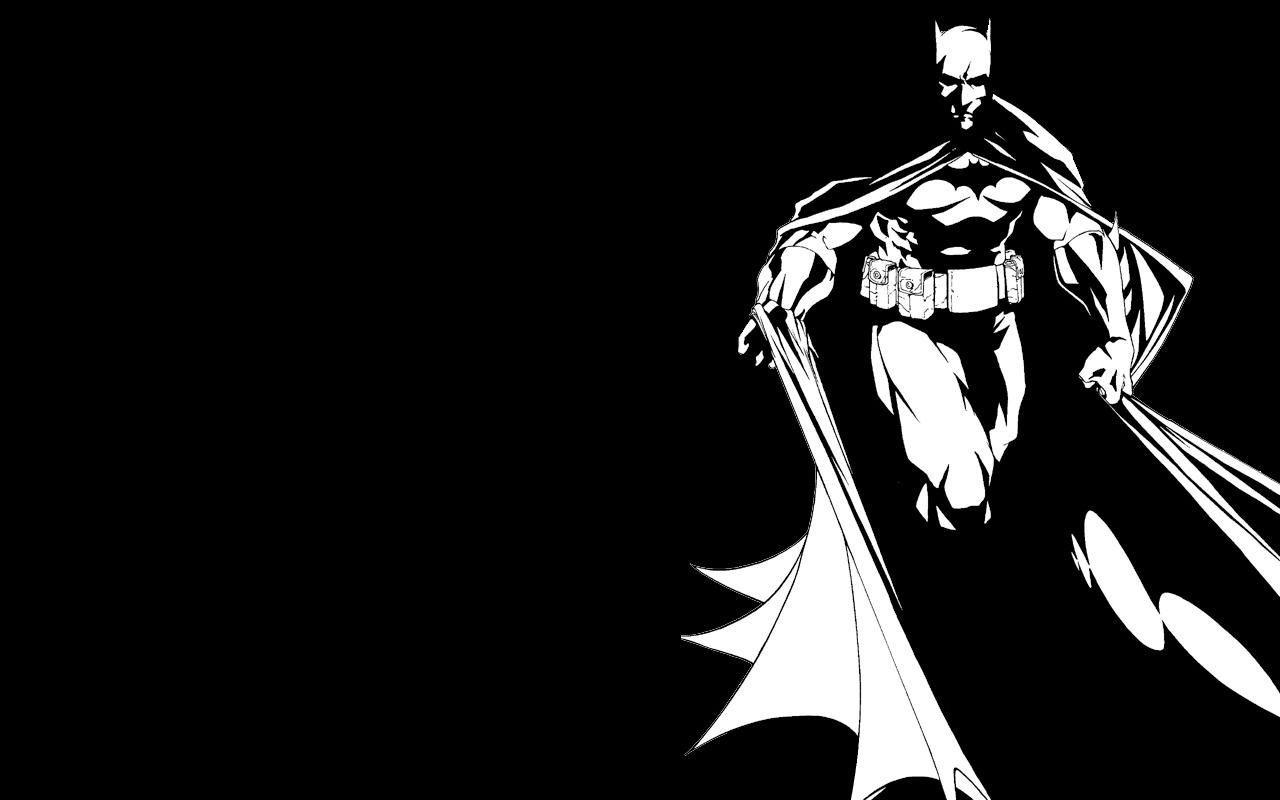 Batman Black and White Wallpapers - Top Free Batman Black and White  Backgrounds - WallpaperAccess