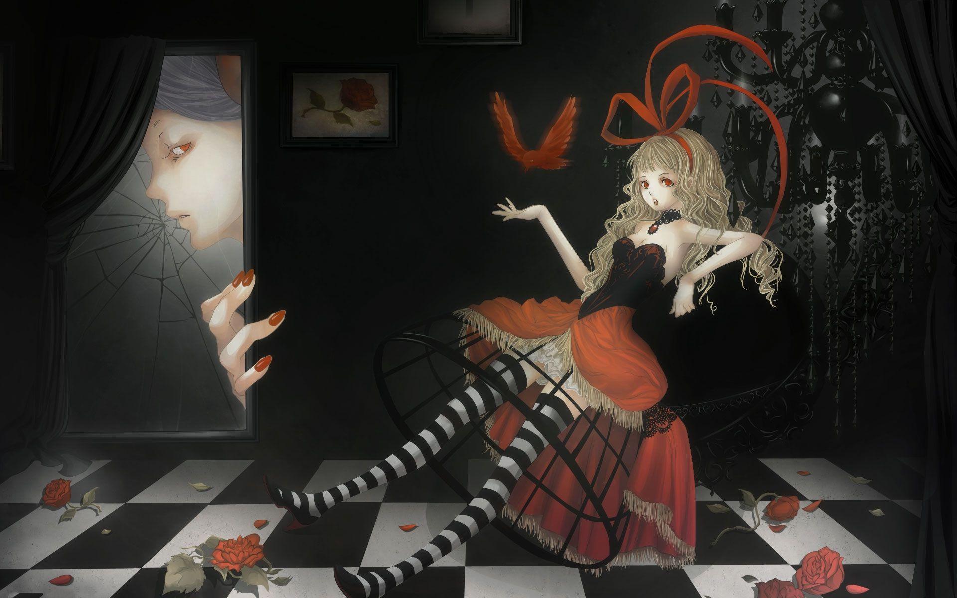1920x1200 Gothic Anime HD Background