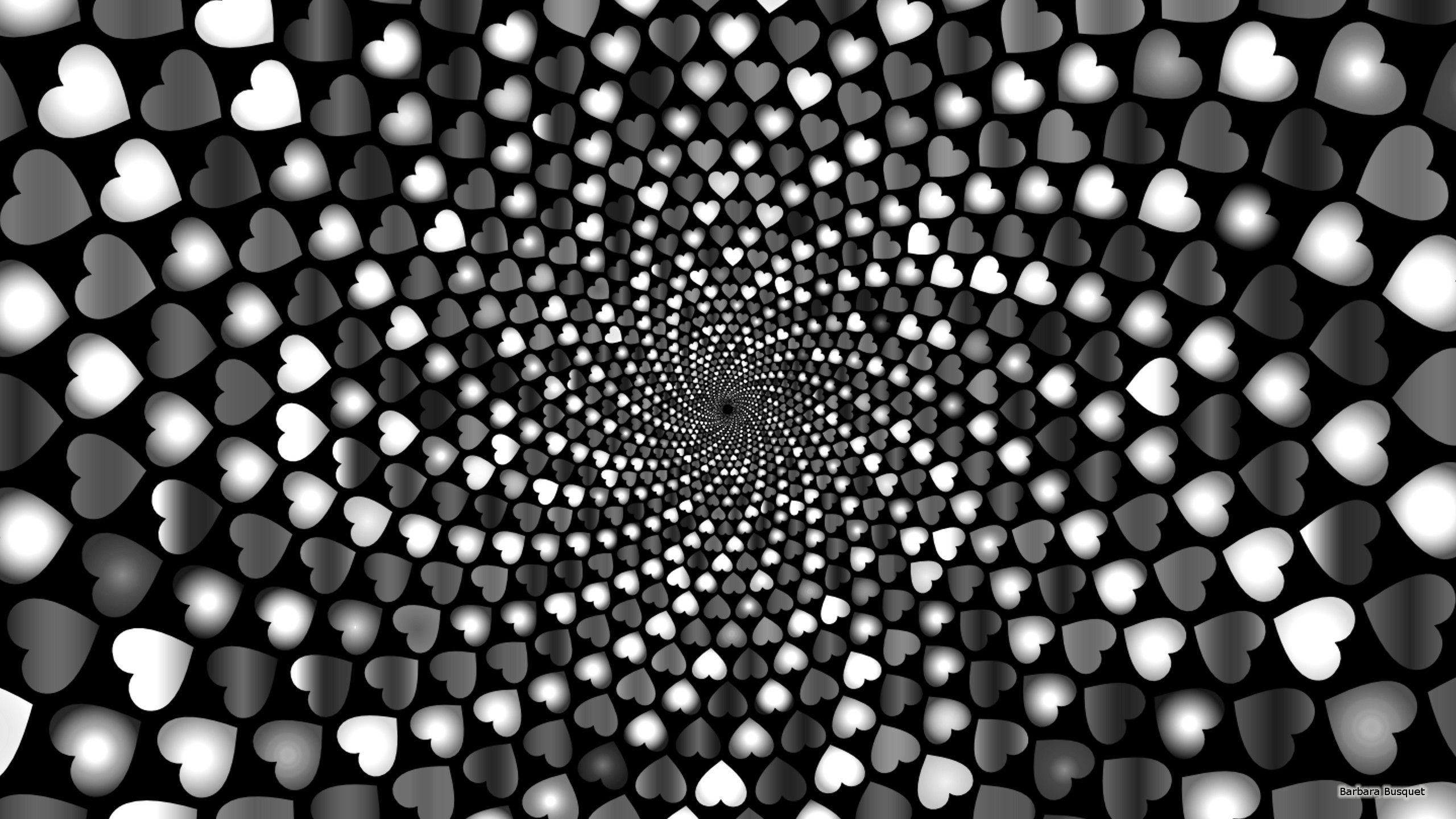 2560x1440 Black and White HD Wallpaper