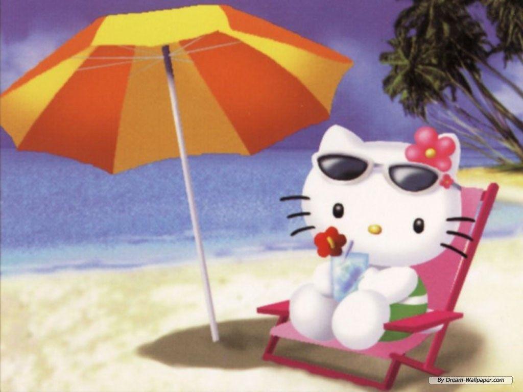 Hello Kitty Beach Wallpapers Top Free Hello Kitty Beach Backgrounds