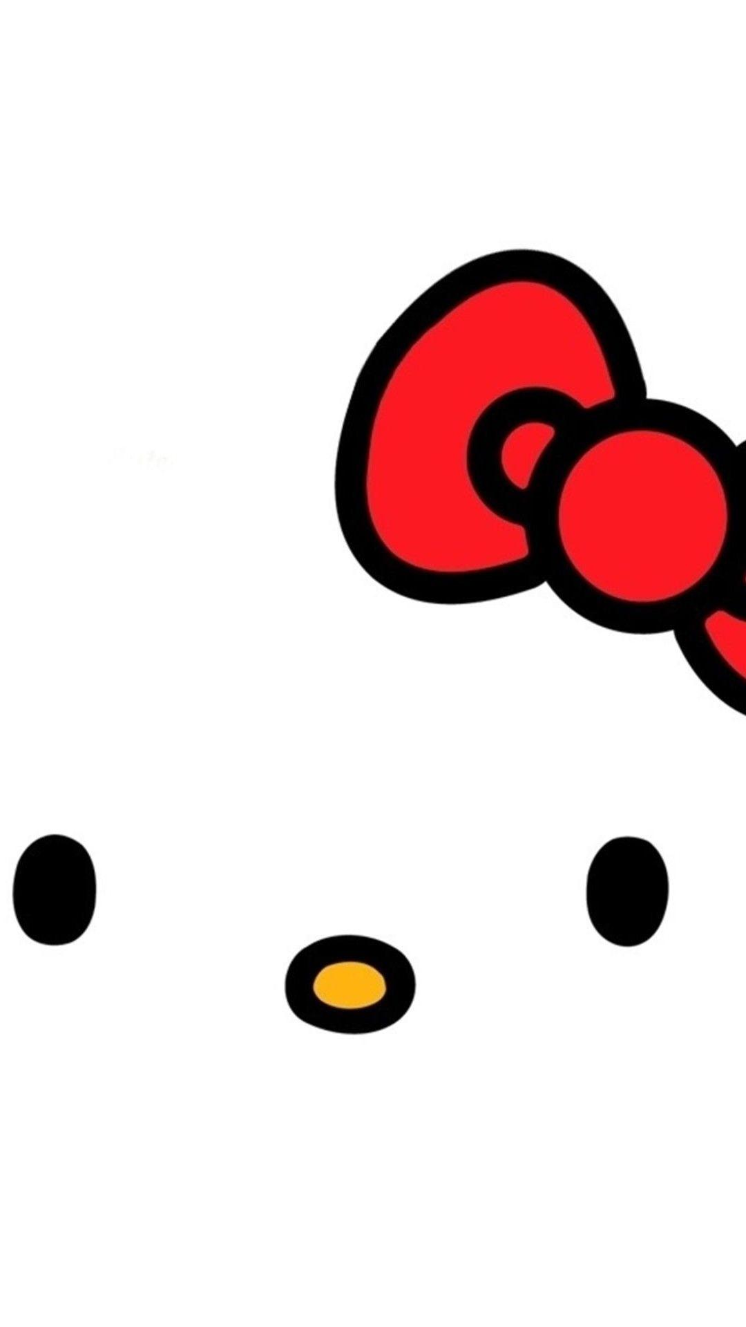 1080x1920 Hello Kitty Minimal Android Wallpaper free download