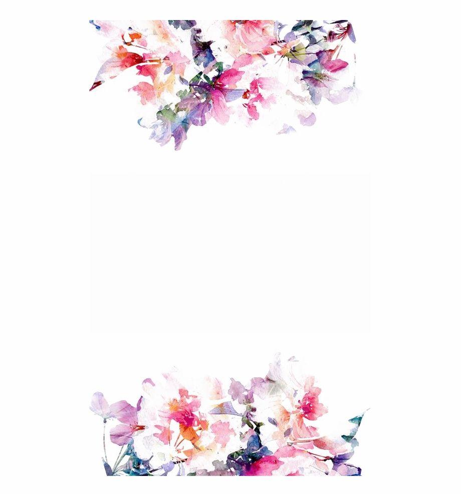 920x990 Watercolor Flowers Png HD Quality Pastel Floral