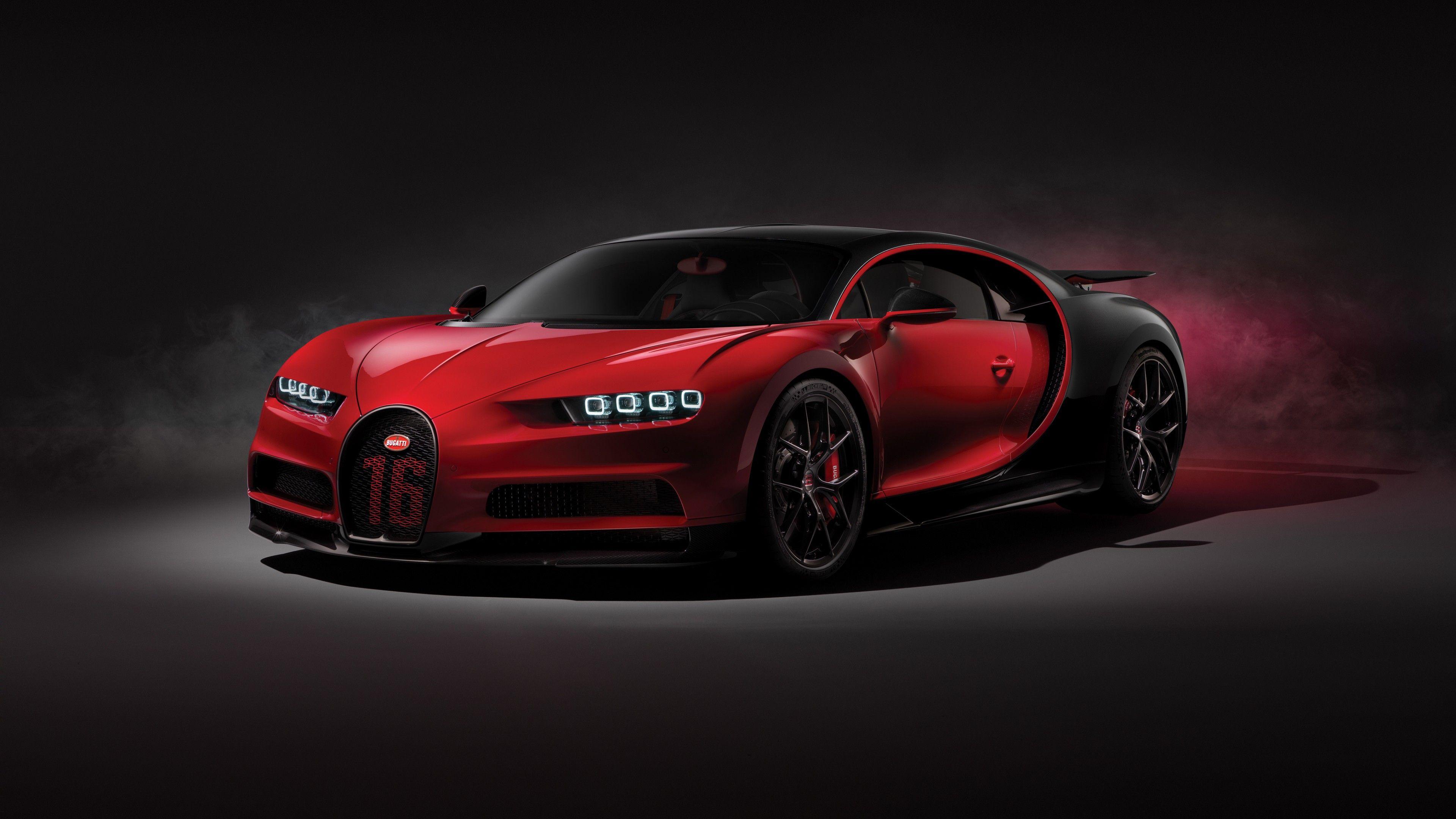 3840x2160 Bugatti Chiron Sport 2018 (Red) 4K UHD 16:9 3840x2160 Wallpaper