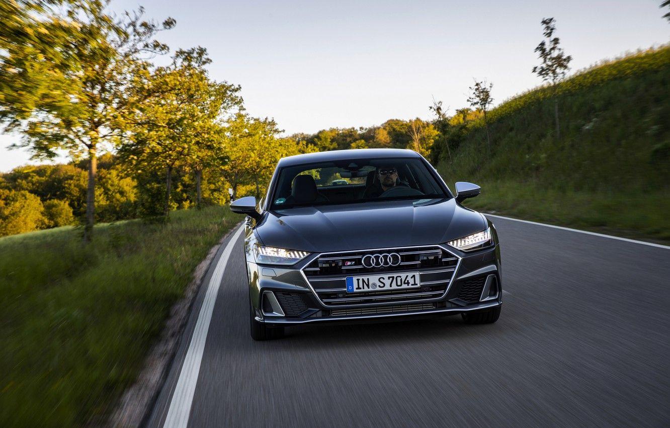 1332x850 Wallpaper Audi, front, roadside, Audi A dark gray