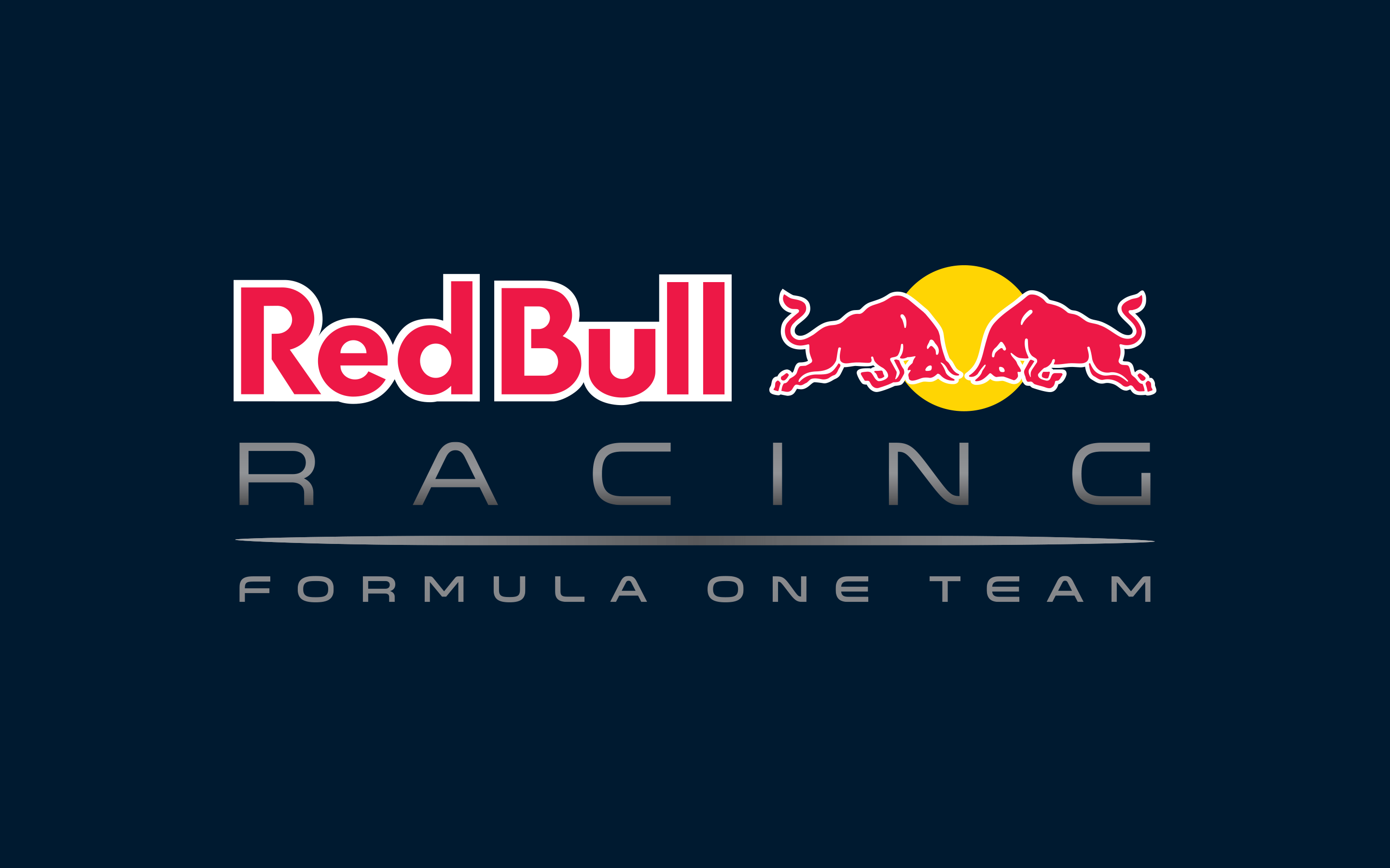 red bull racing logo wallpaper 4k