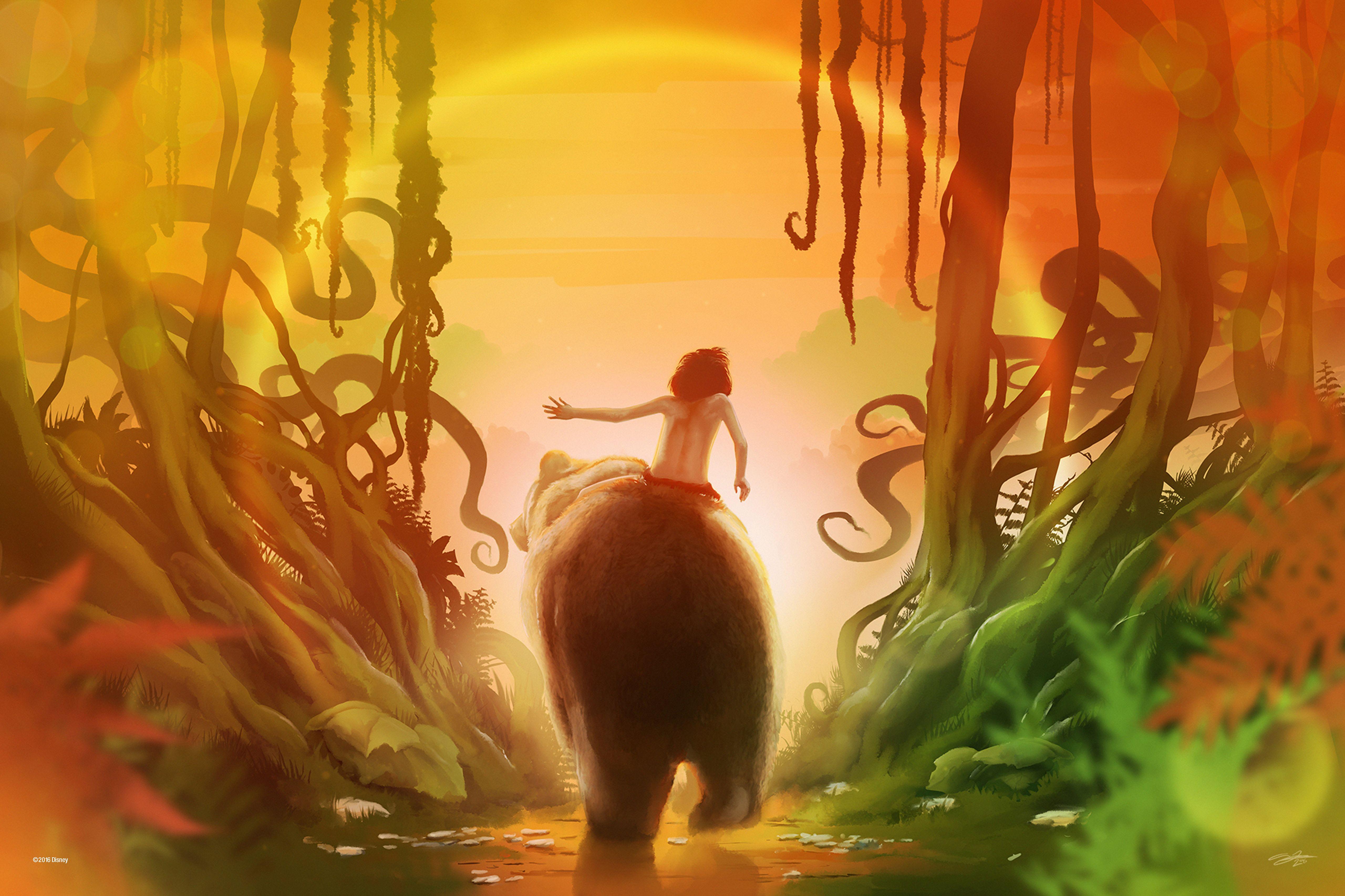 5120x3413 Wallpaper Baloo, Mowgli, Jungle Book, Movies