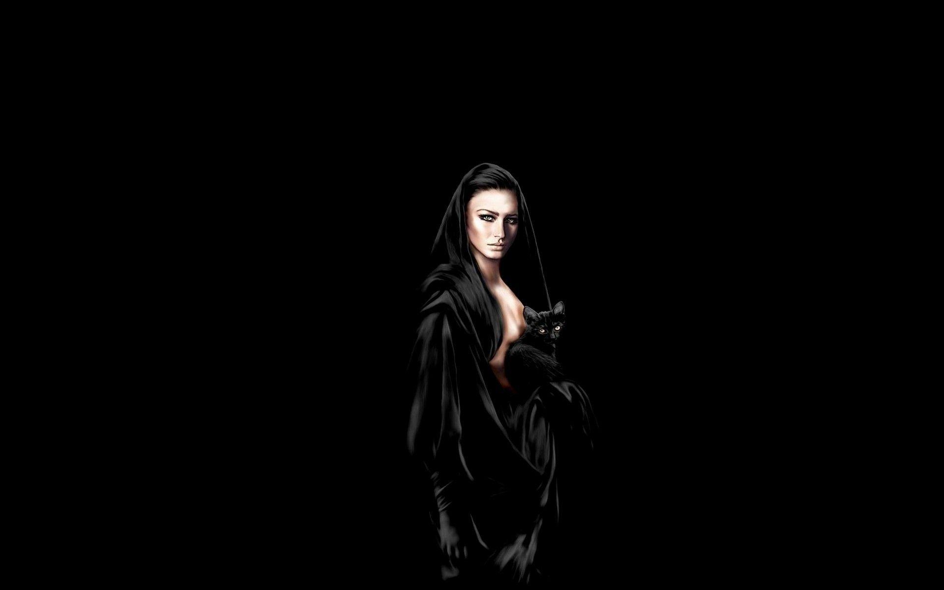 1920x1200 Black Woman Wallpaper