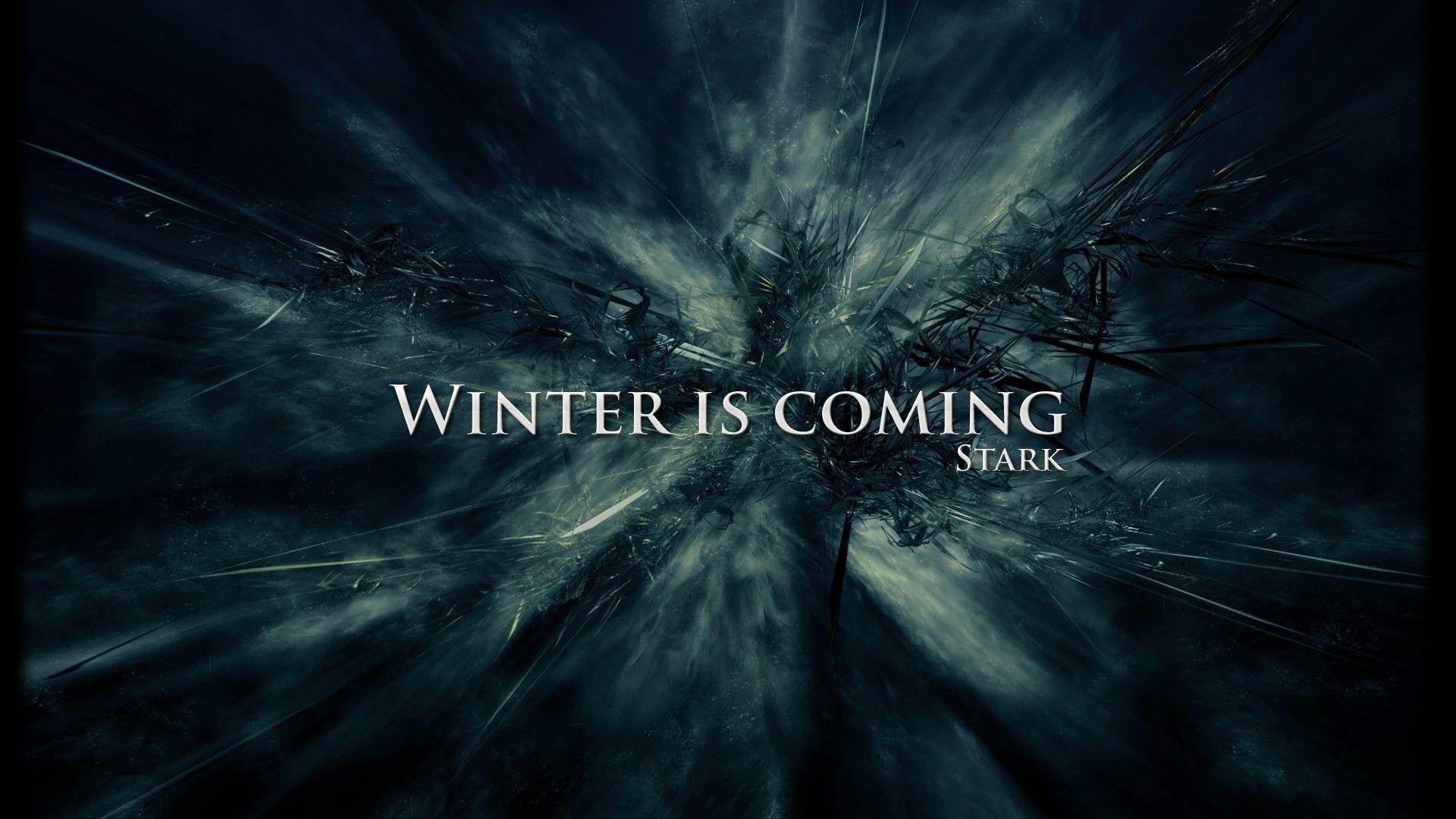 1920x1080 Game Of Thrones, A Song Of Ice And Fire, House Stark, Winter