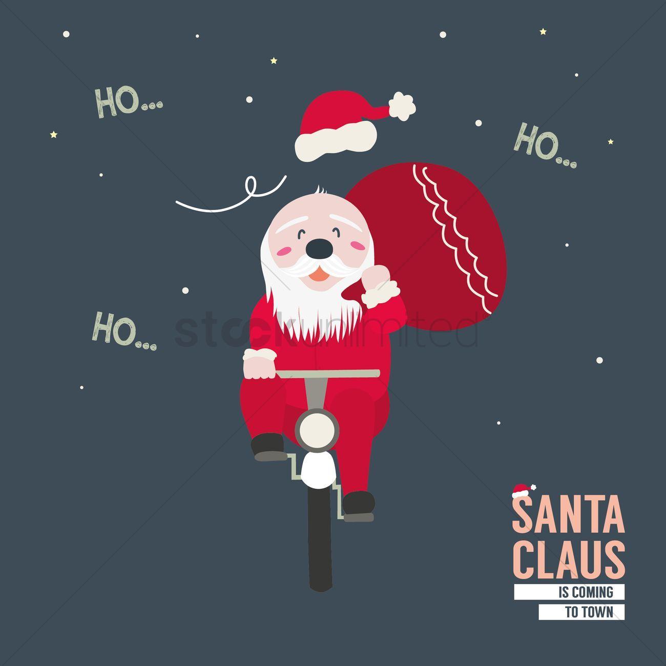 1300x1300 Santa claus wallpaper Vector Image