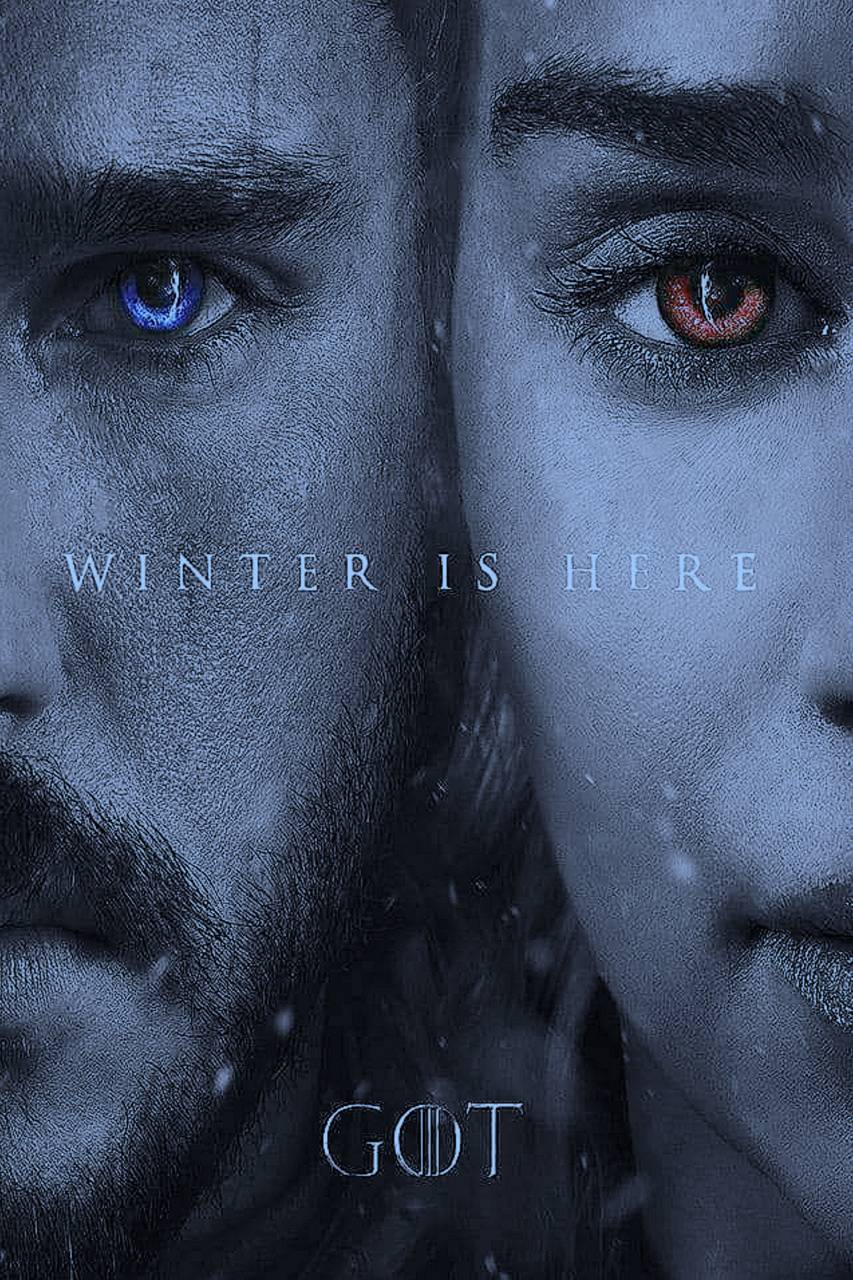 853x1280 Winter Is Here Wallpaper