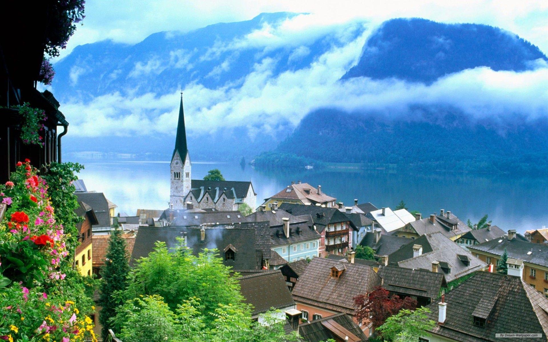 1920x1200 Travel Austria Salzburg Wallpaper